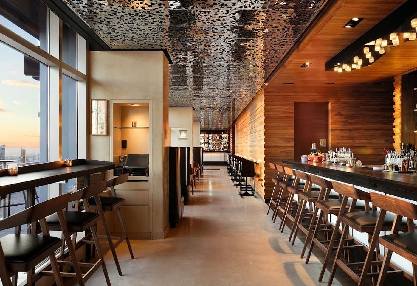 A sleek venue for laid-back events in Times Square: Bar 54 1