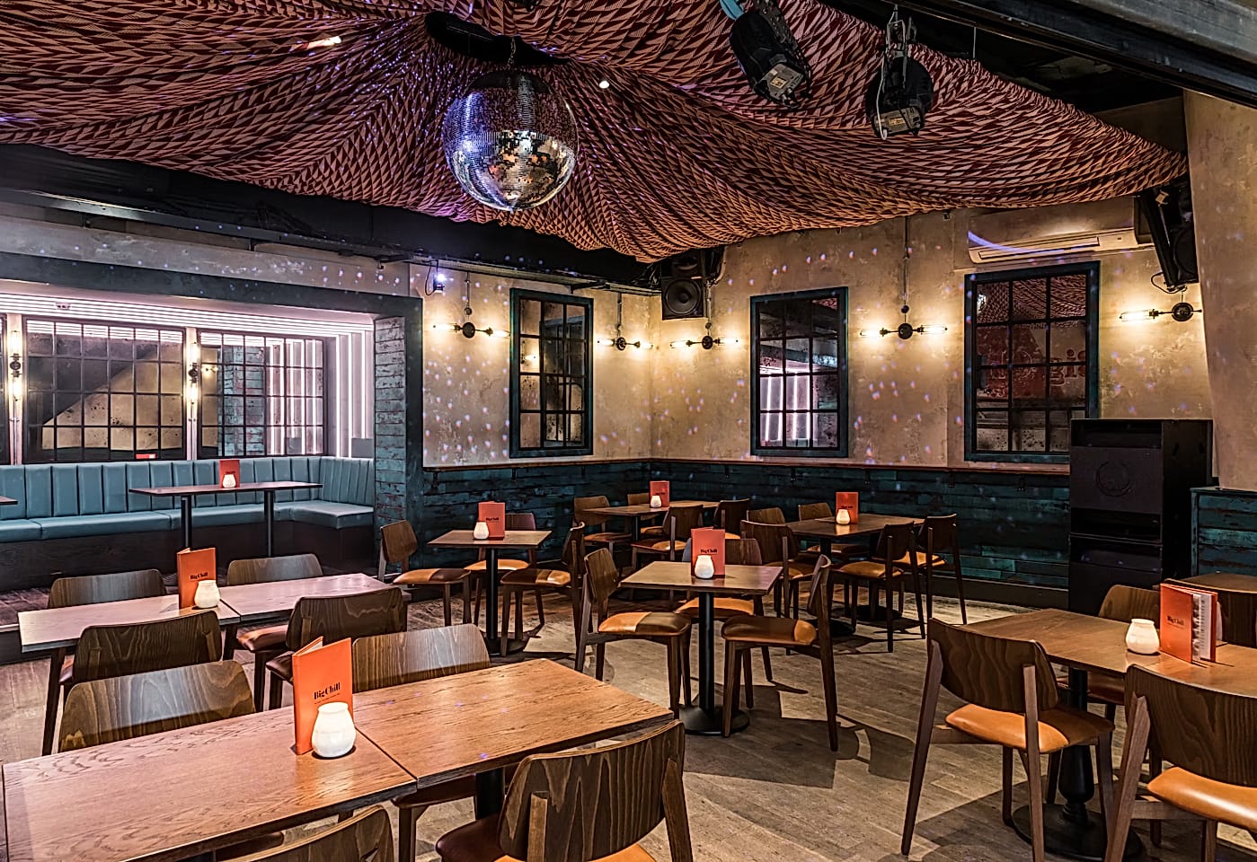 interior of big chill bar in kings cross london