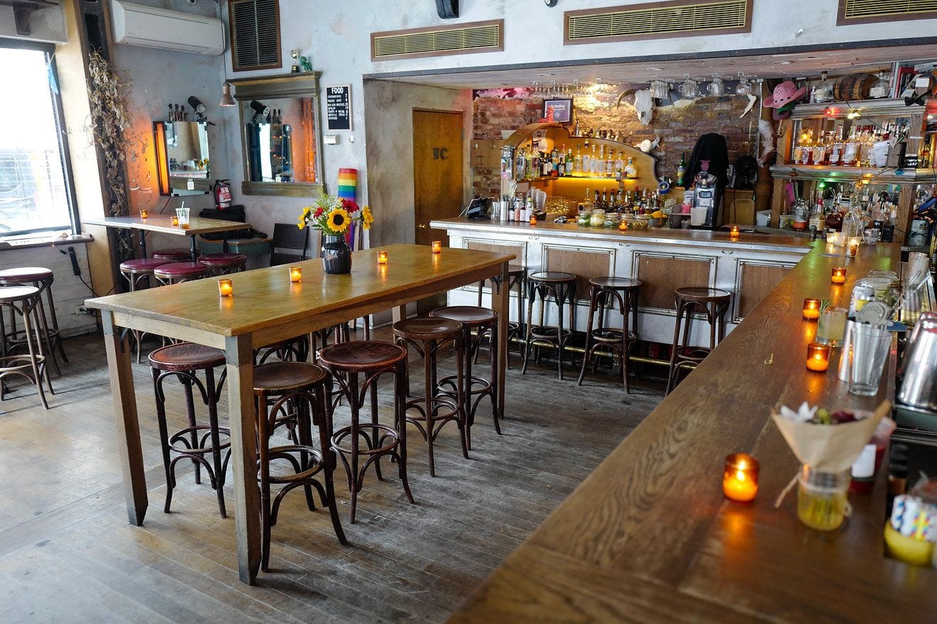 black crescent bar manhattan party venue nyc