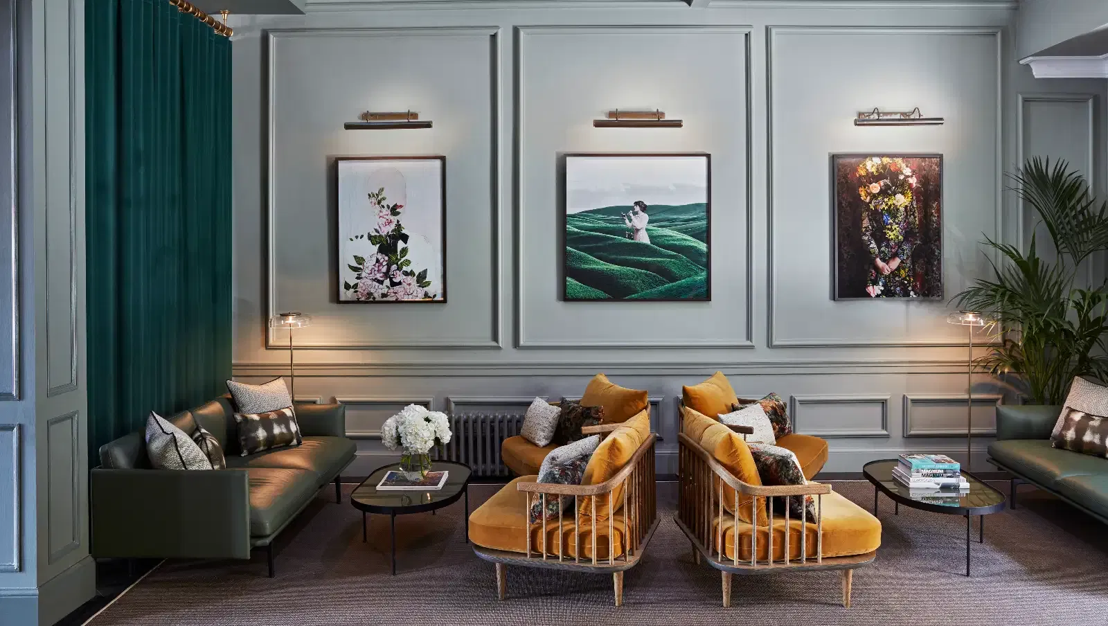The elegant Boardroom at Kimpton Charlotte Square Hotel image 3