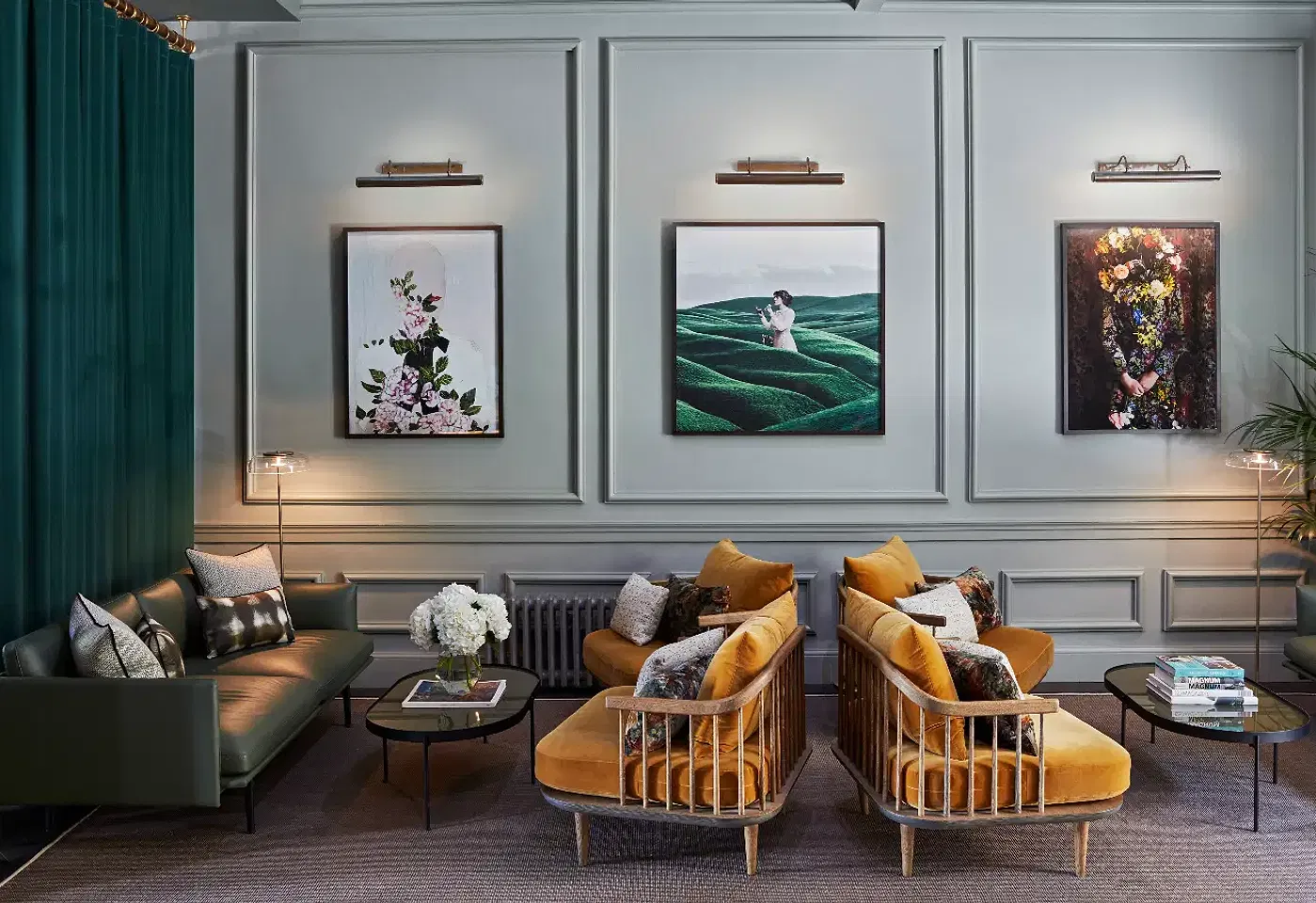 The elegant Boardroom at Kimpton Charlotte Square Hotel image 3