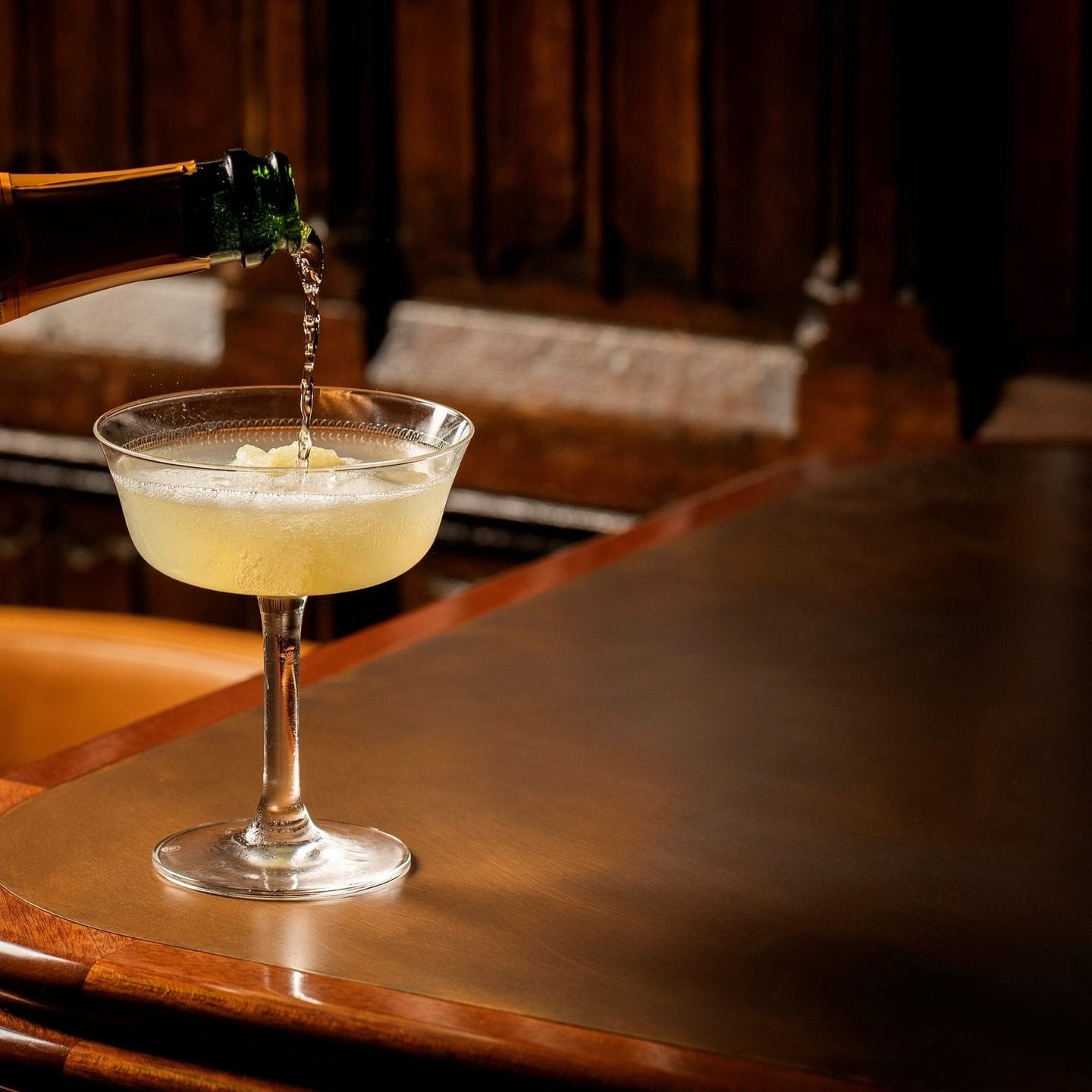 cocktail at booking office 1869 kings cross cocktail bar london