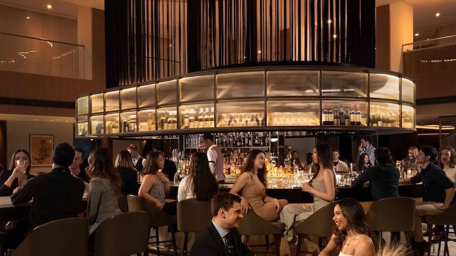 people at bow bar paddington cocktail bar london