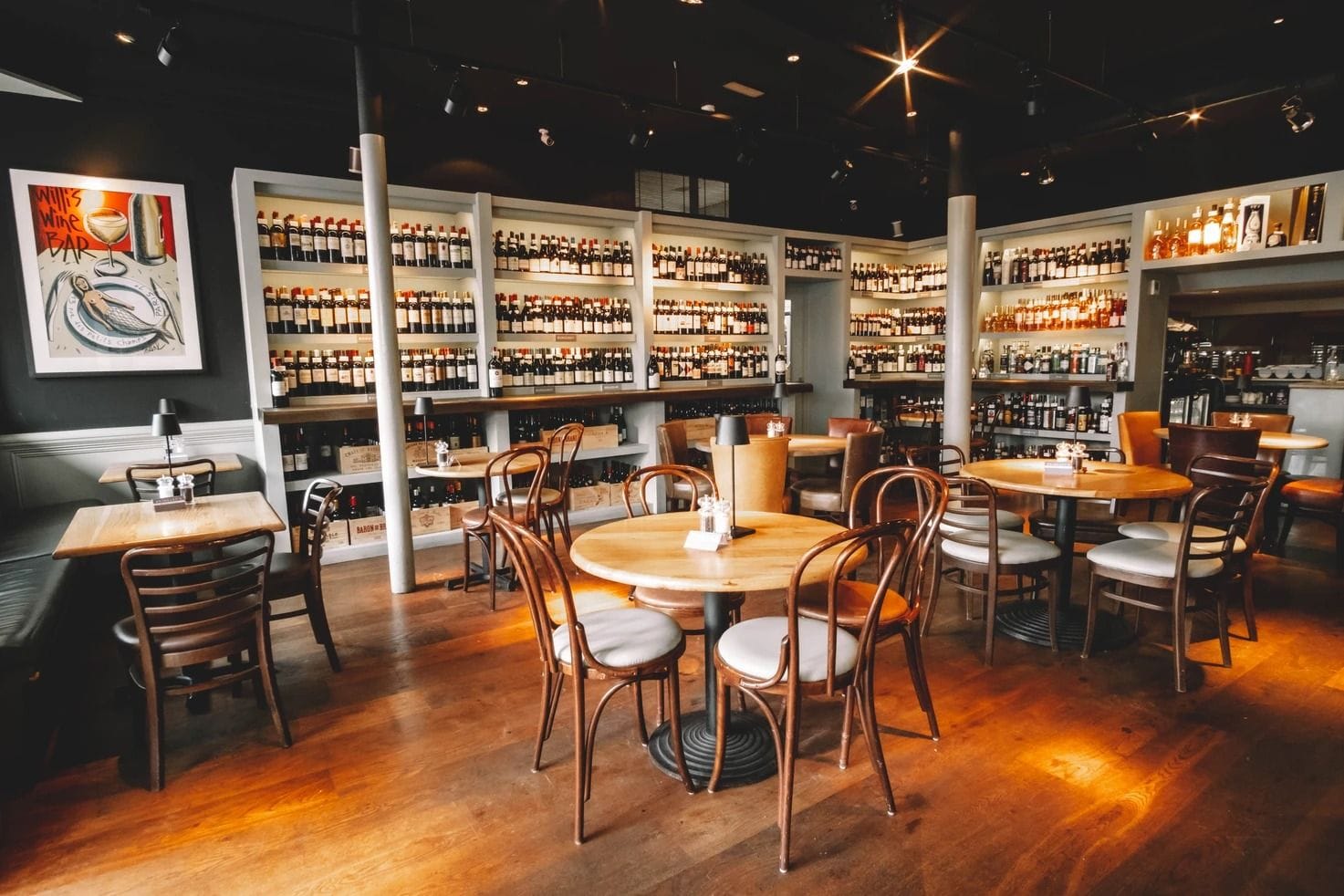 interior of brinkleys fulham london bar