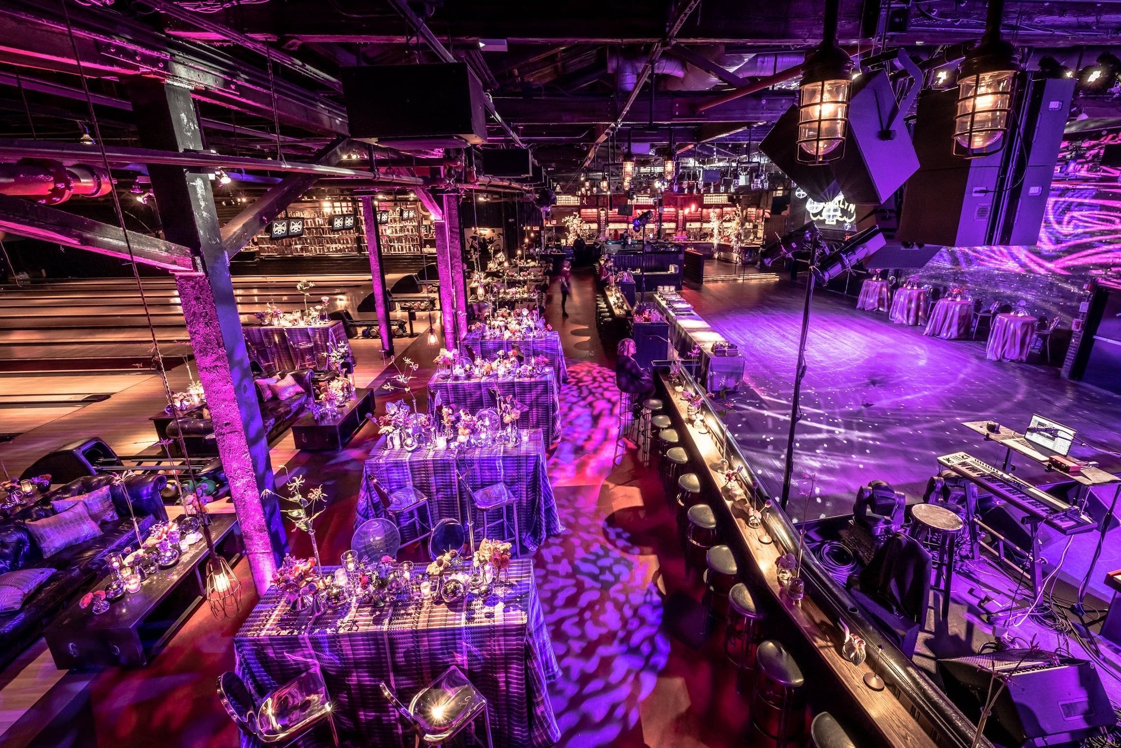 brooklyn bowl holiday party venues nyc