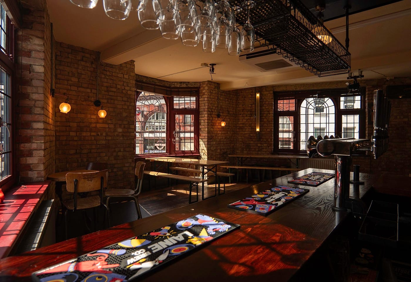 interior at the camden eye bar in camden town london