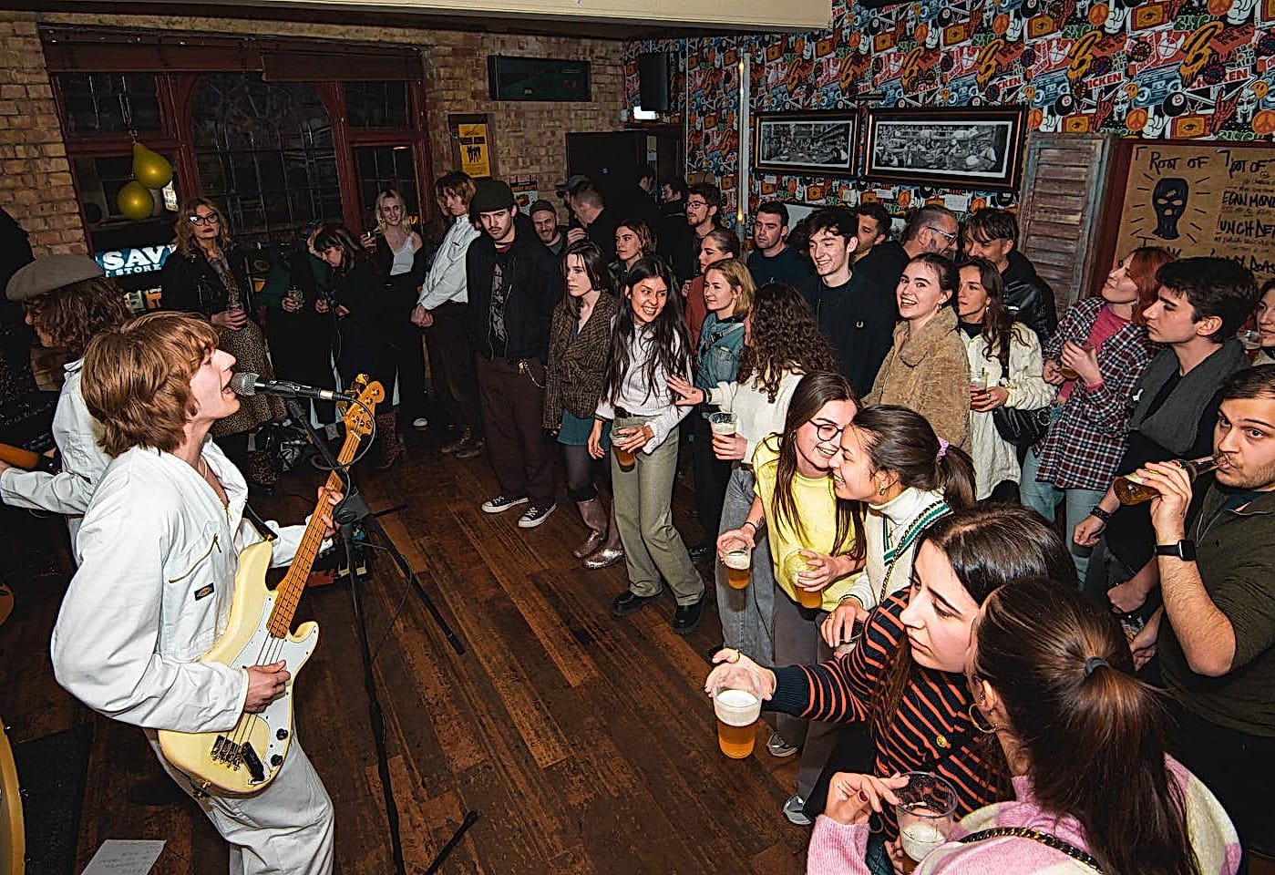 gig at the camden eye bar in camden town london