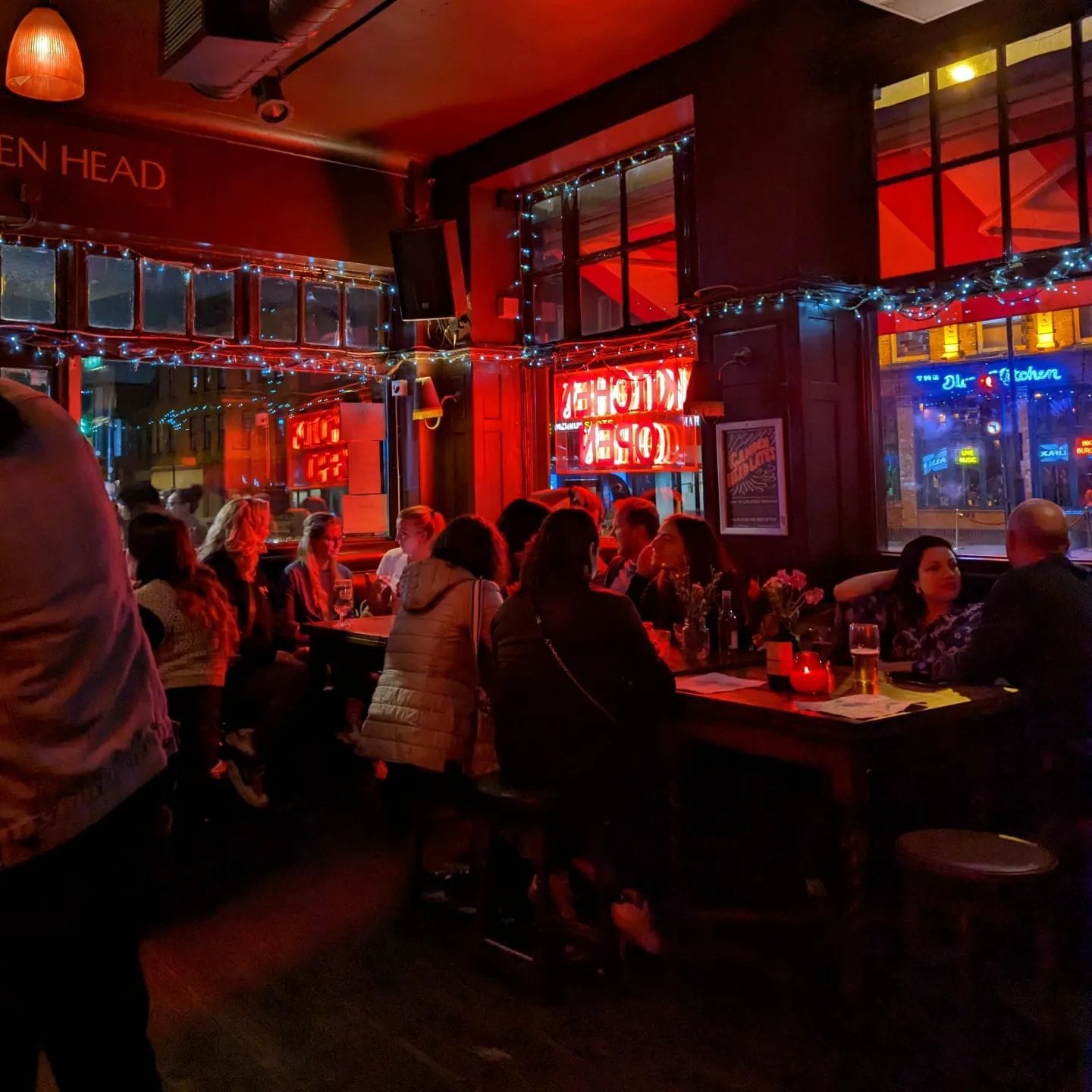 people at the camden head camden bar in camden town london