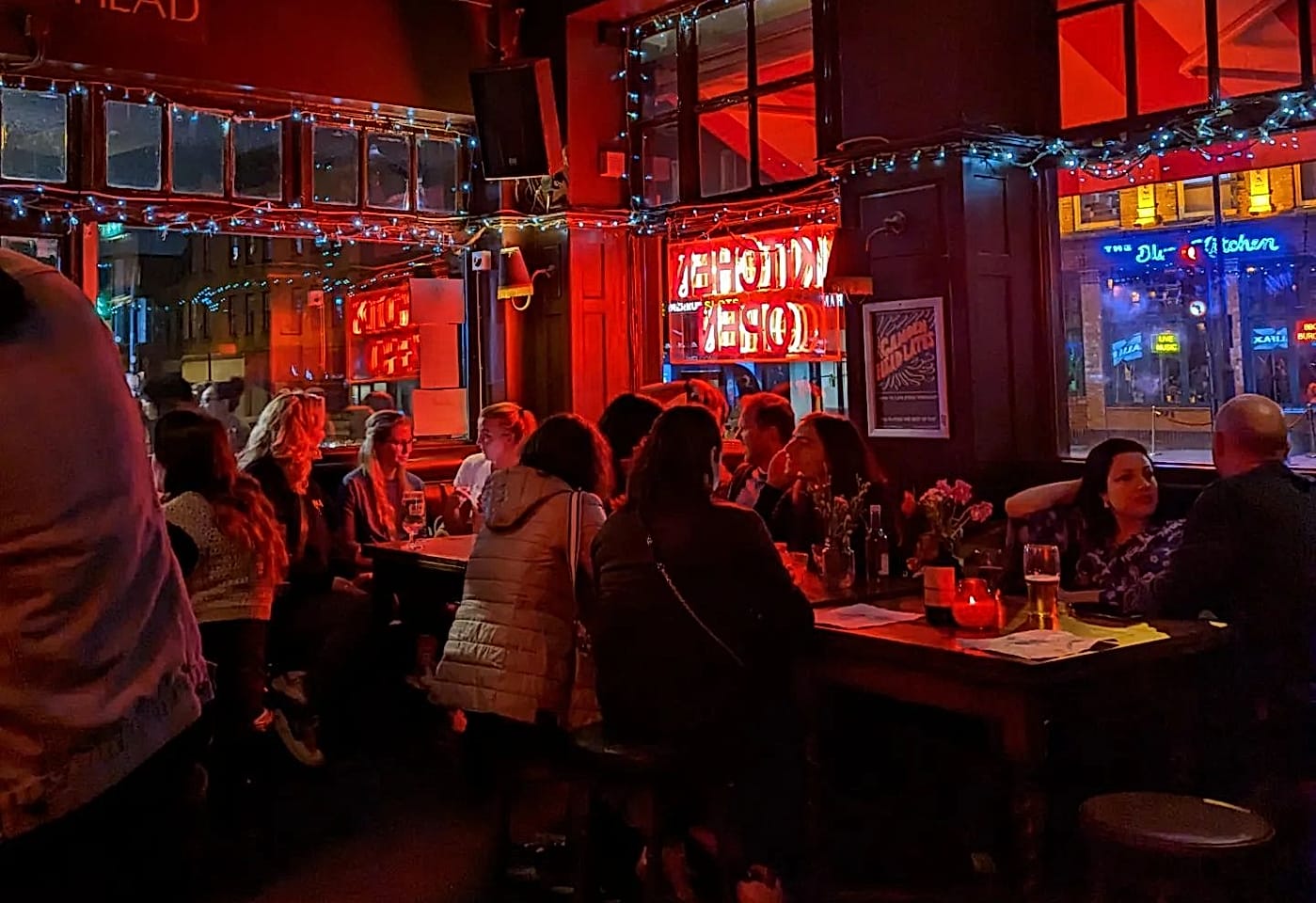 people at the camden head camden bar in camden town london