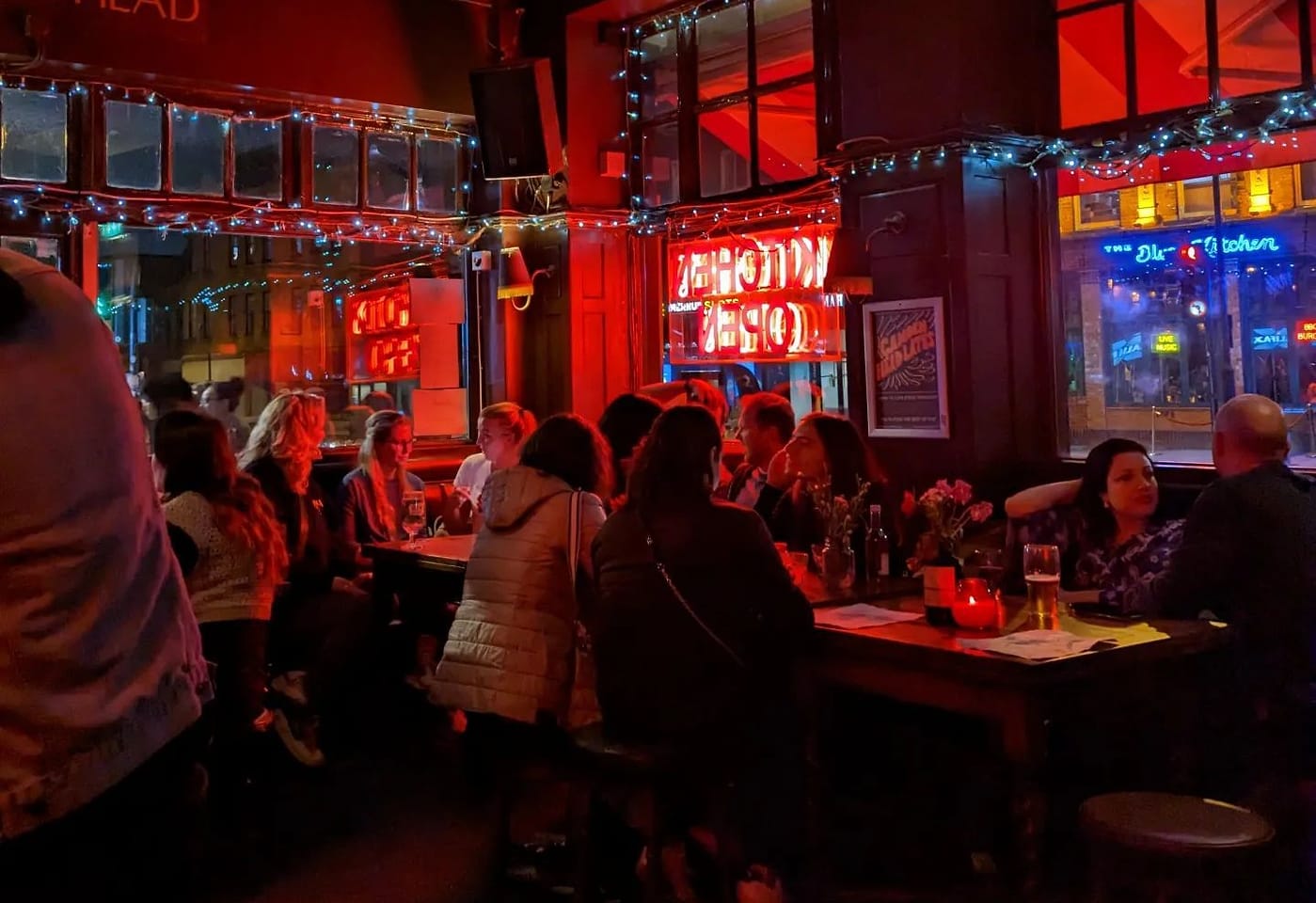 people at the camden head camden bar in camden town london