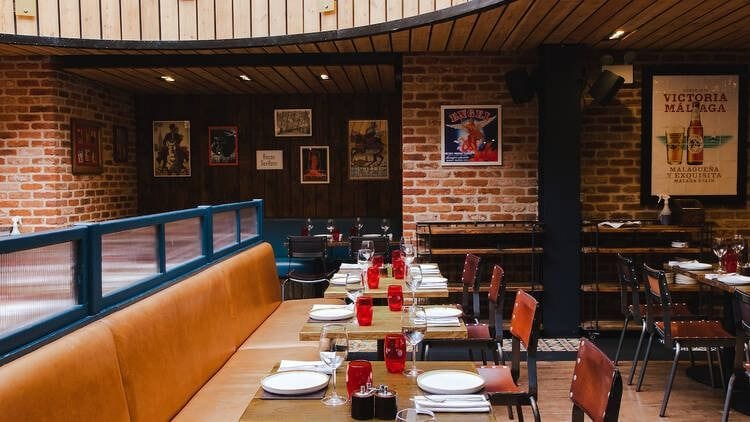 interior of camino kings cross cocktail bar london