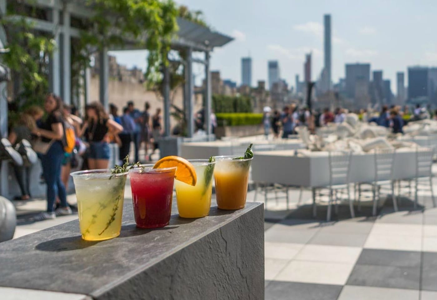 cantor garden rooftop metropolitan museum of art upper manhattan rooftop restaurants nyc