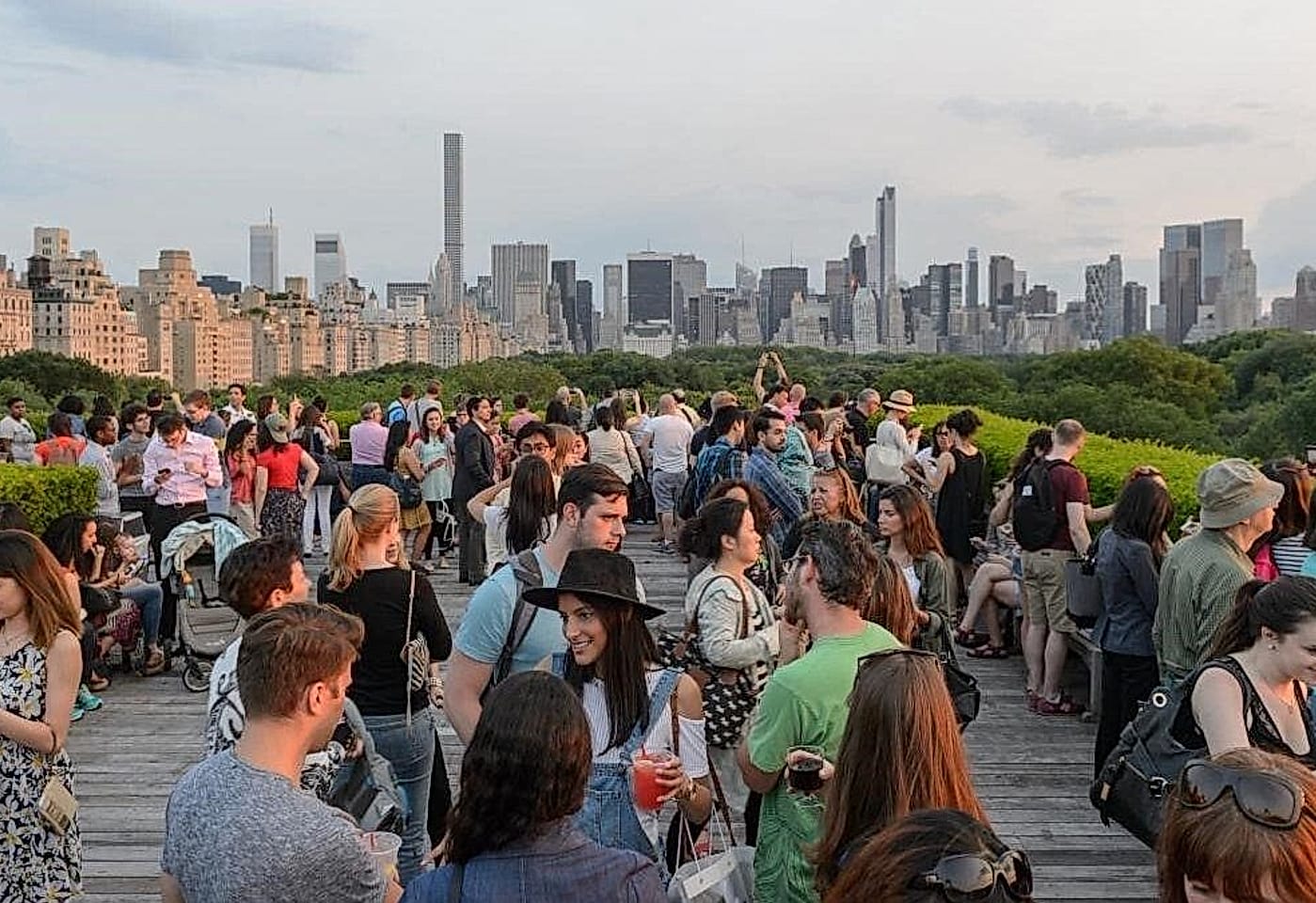 cantor garden rooftop metropolitan museum of art upper manhattan rooftop restaurants nyc