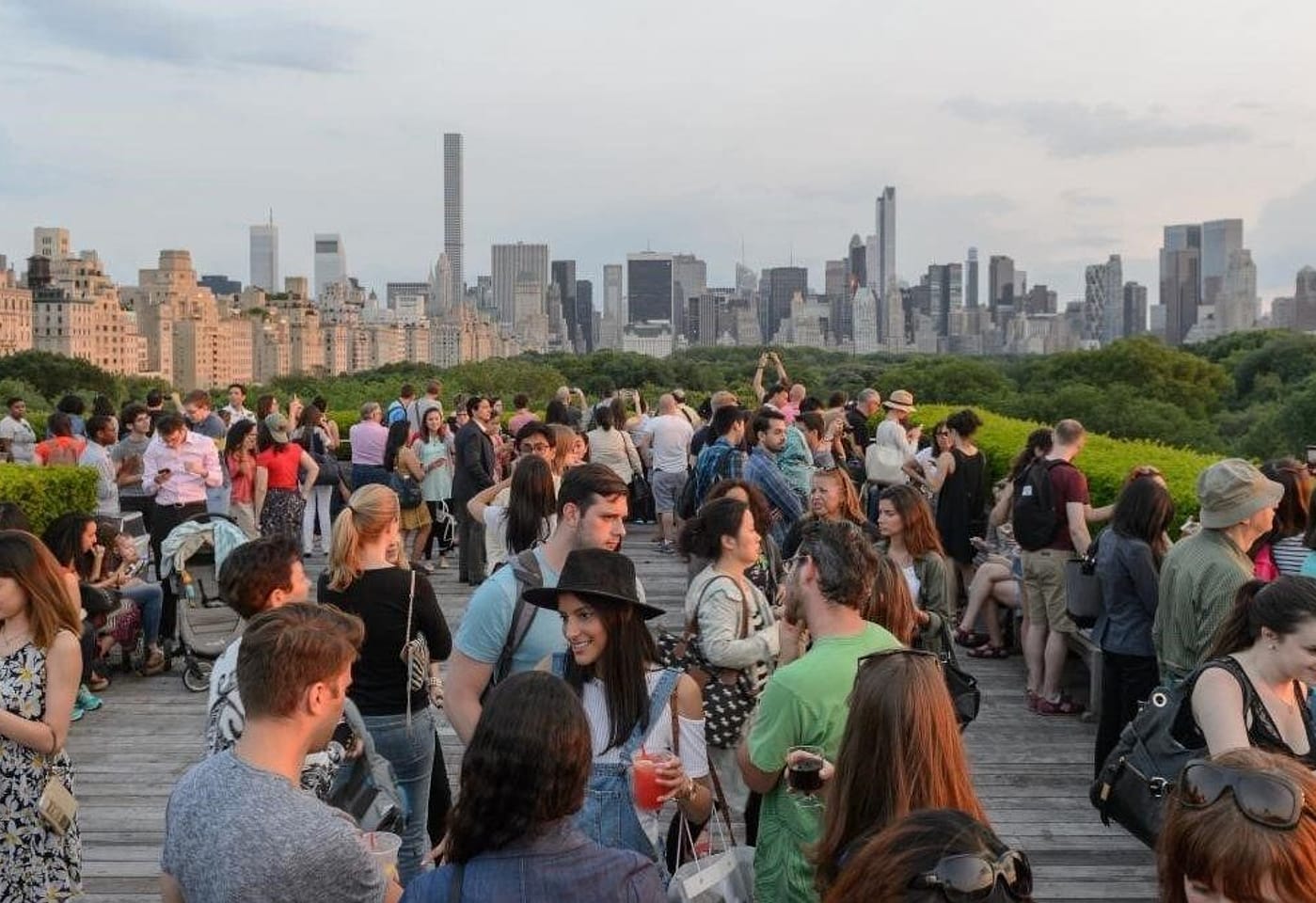cantor garden rooftop metropolitan museum of art upper manhattan rooftop restaurants nyc