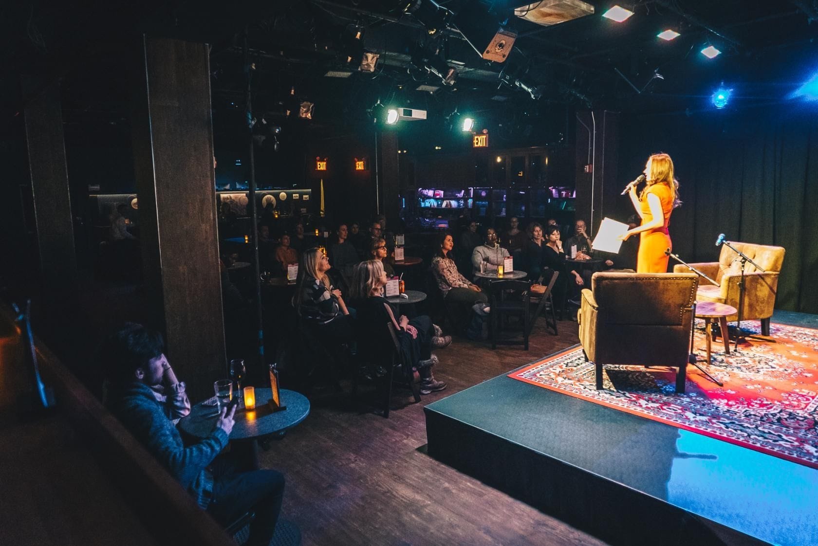 caveat les lower east side venues events rental space nyc