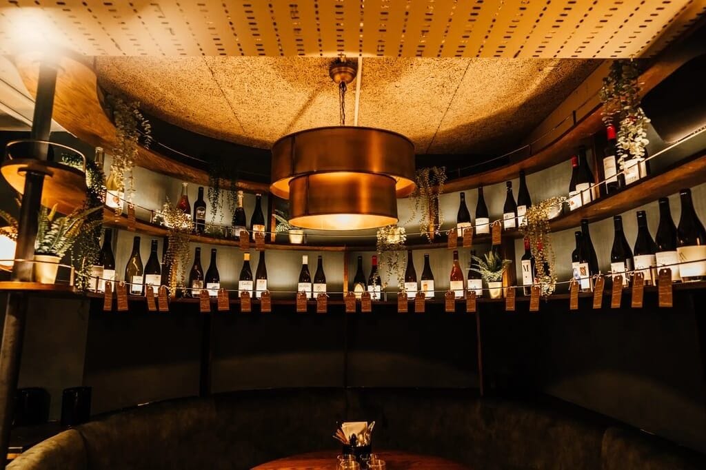 interior of cellar at kindred hammersmith london bar