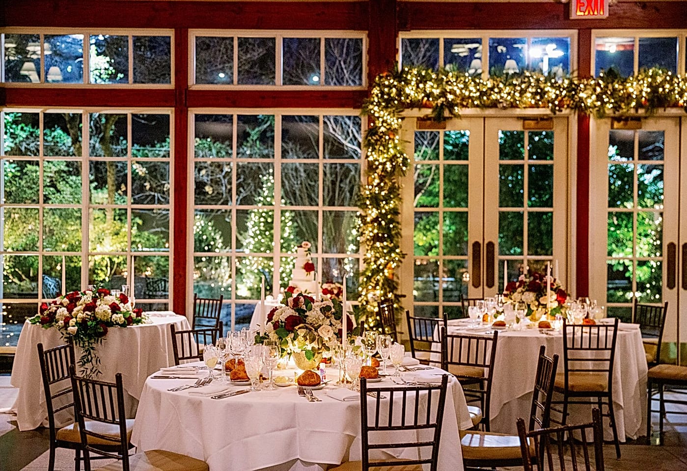 A holiday party in the park: Central Park Boathouse 1