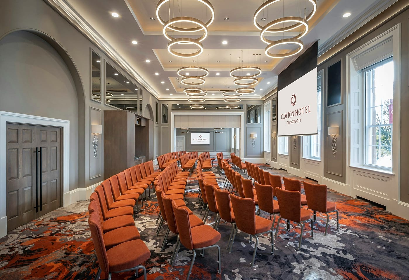 The traditional hotel Glasgow conference venue: Custom House Ballroom at Clayton Hotel1