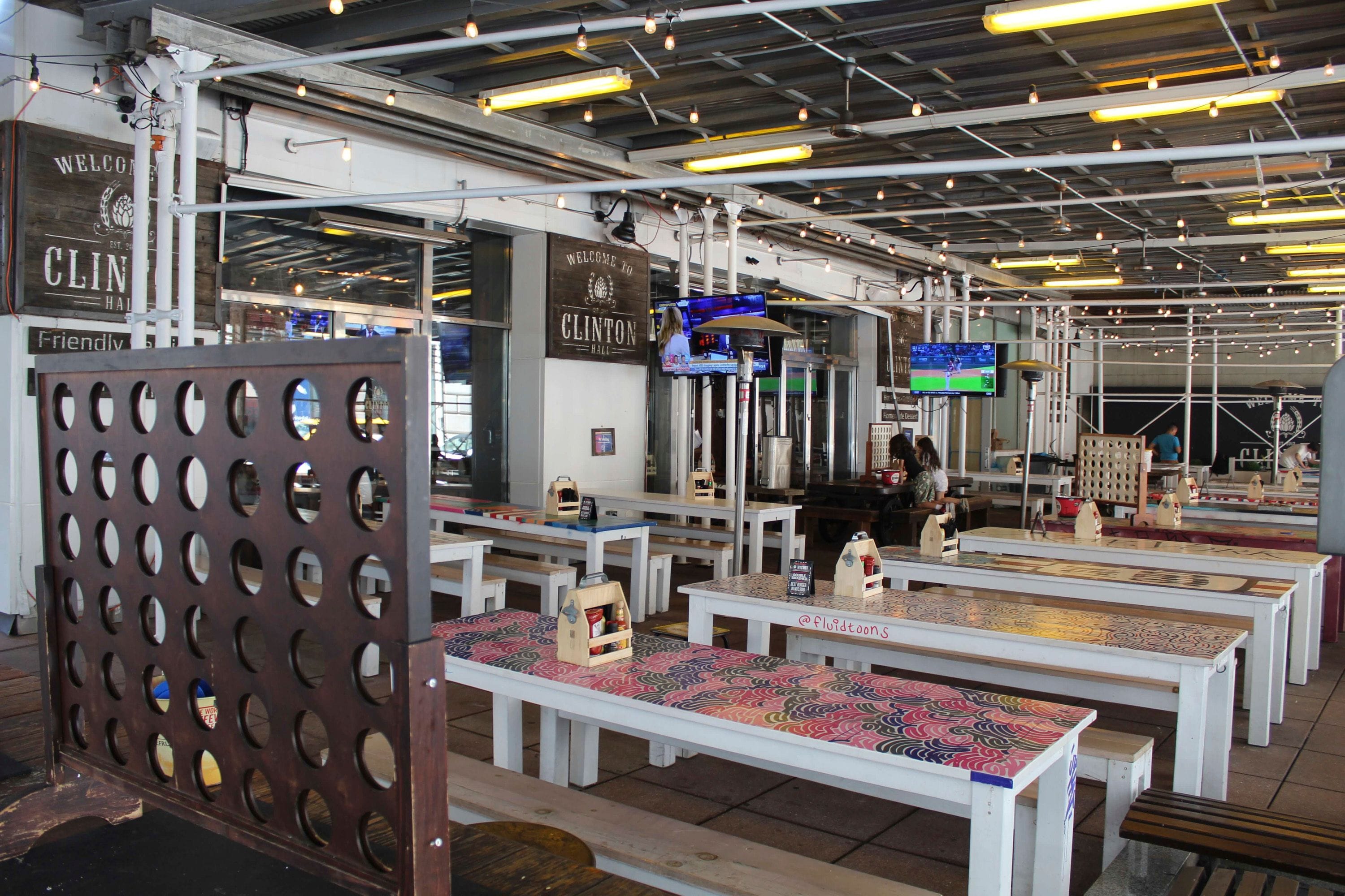 clinton hall fidi beer garden lower manhattan nyc