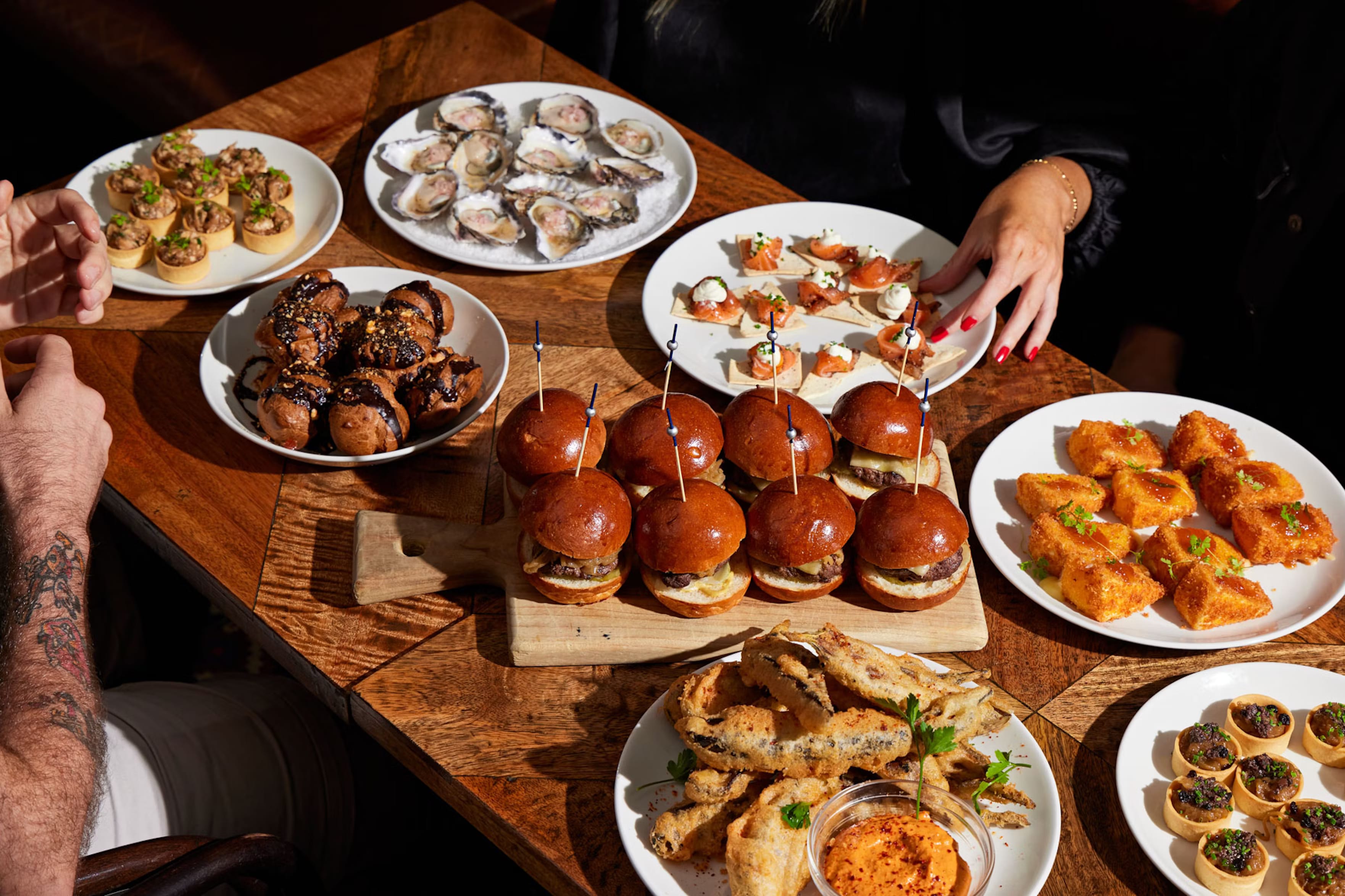 The Clock | View of Canape Selection | Venue Hire Sydney | 3