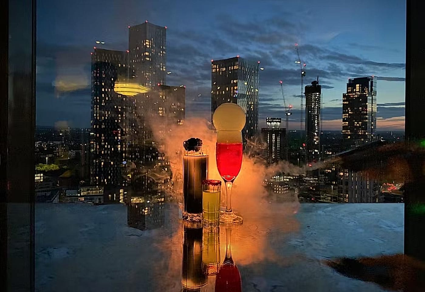 cloud 23 rooftop terrace manchester