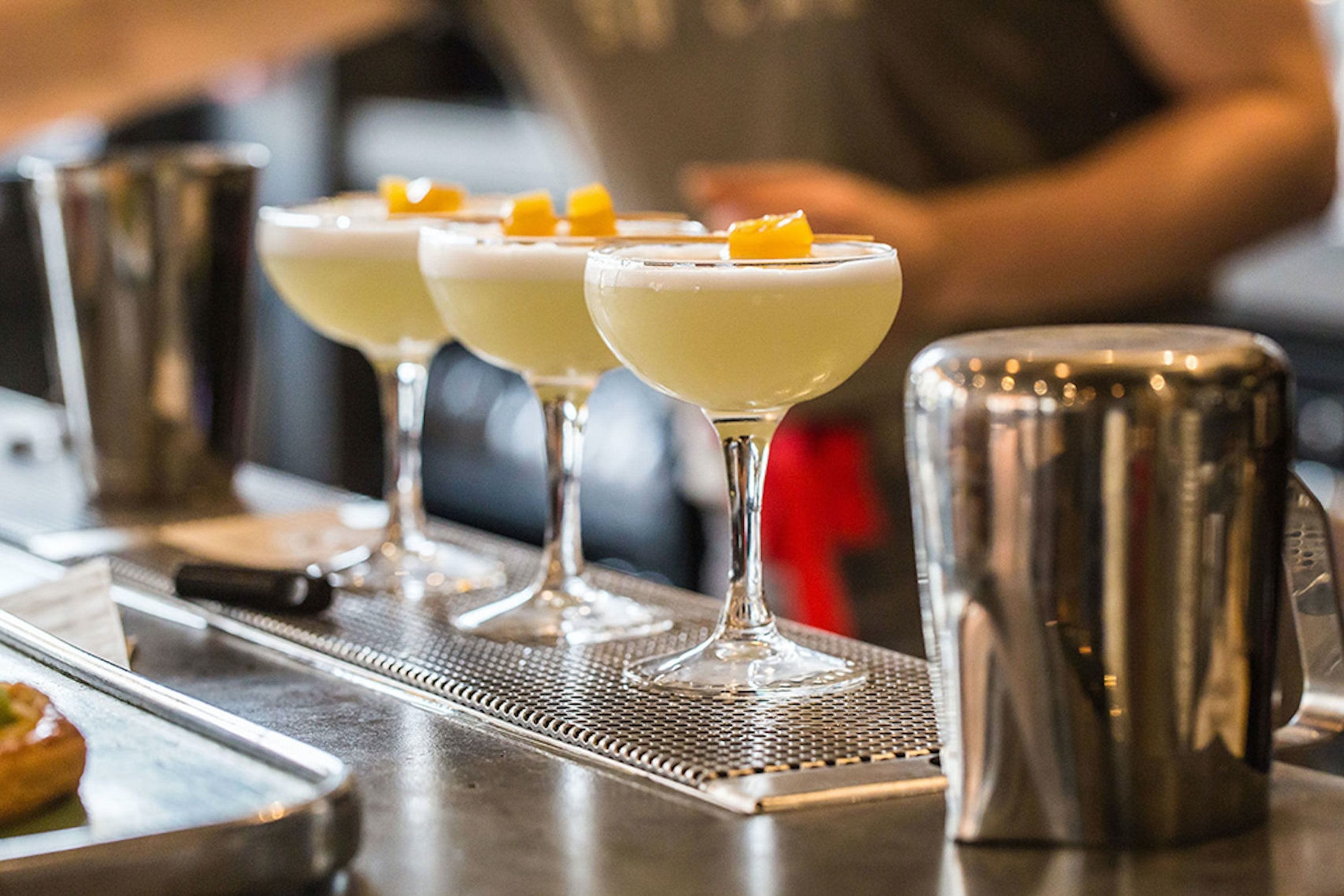 cocktails at coin laundry clerkenwell bar london