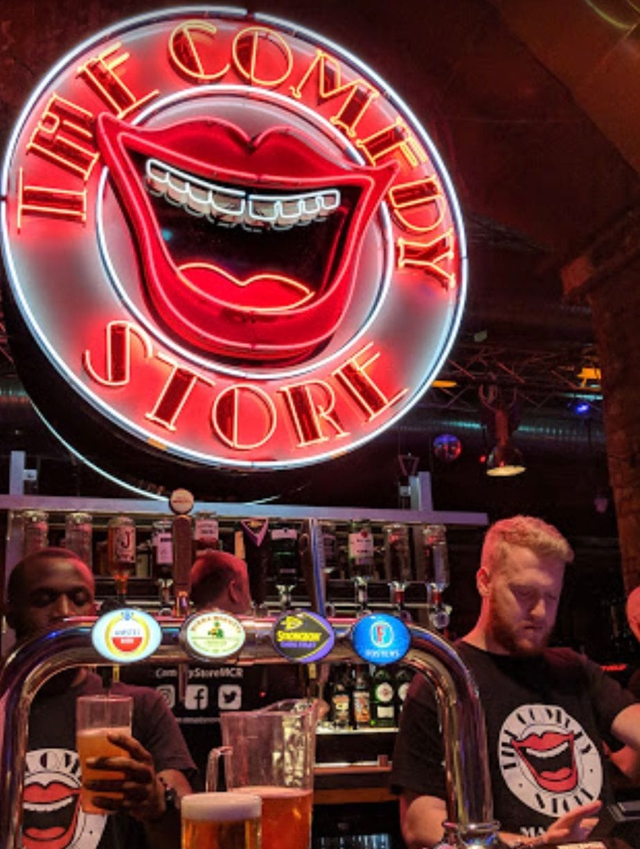 comedy store hen party idea manchester