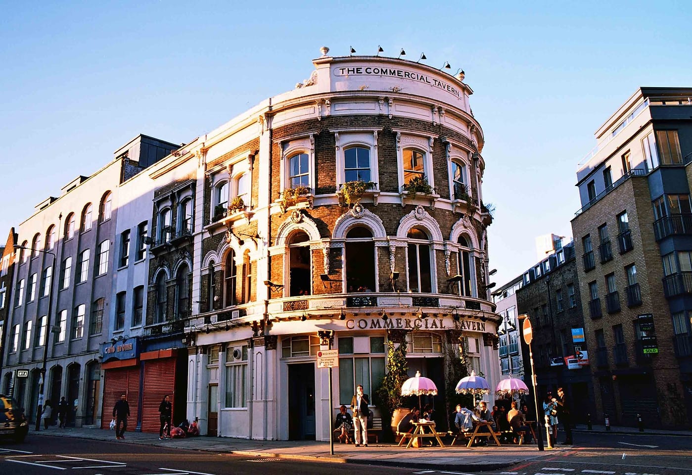 commercial tavern spitalfields bar