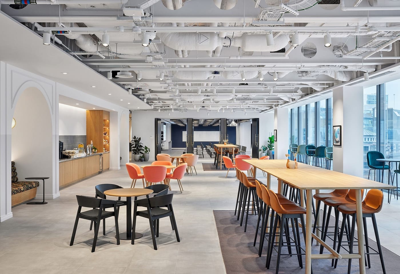 interior of convene london conference venue