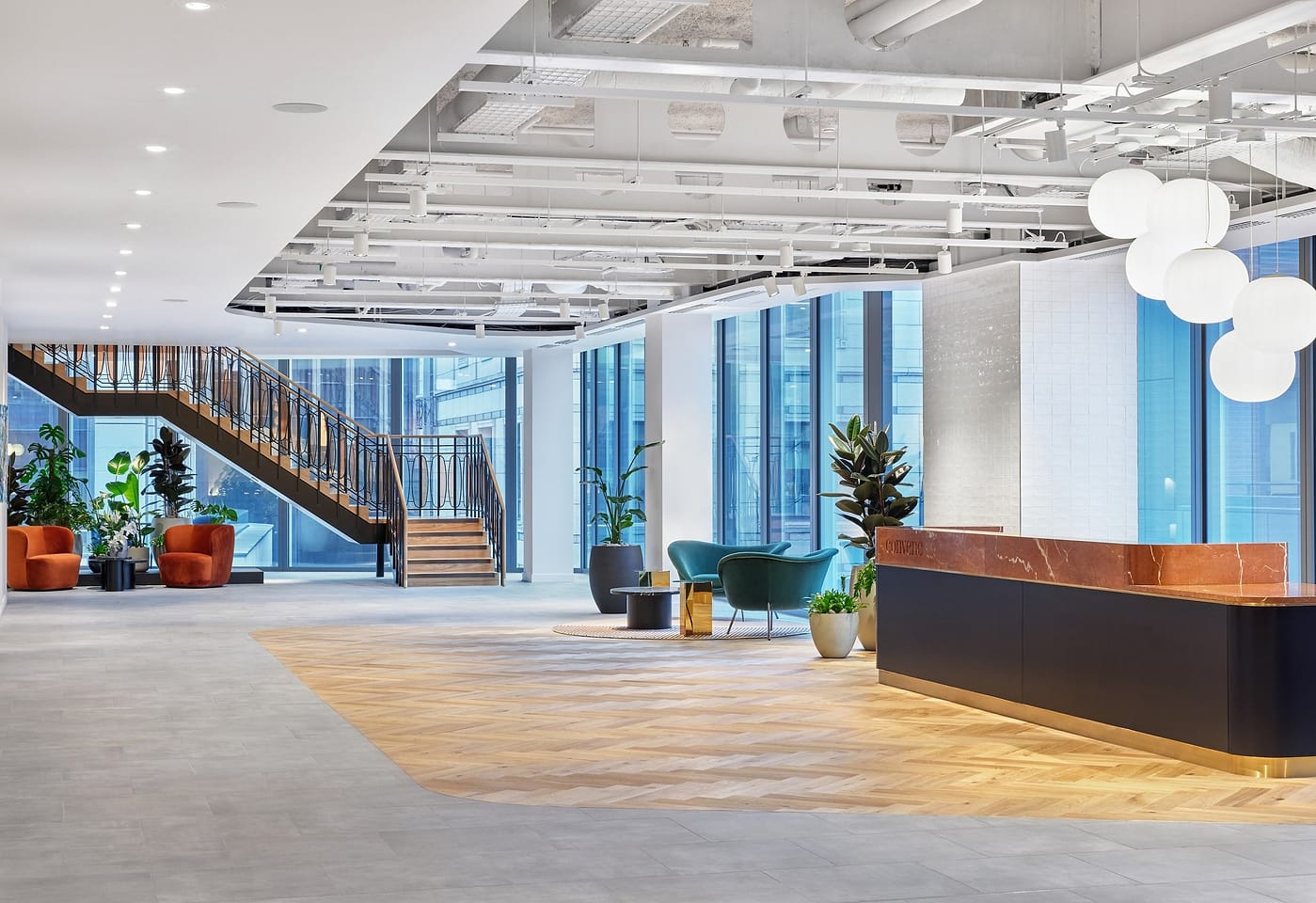 interior of convene london conference venue