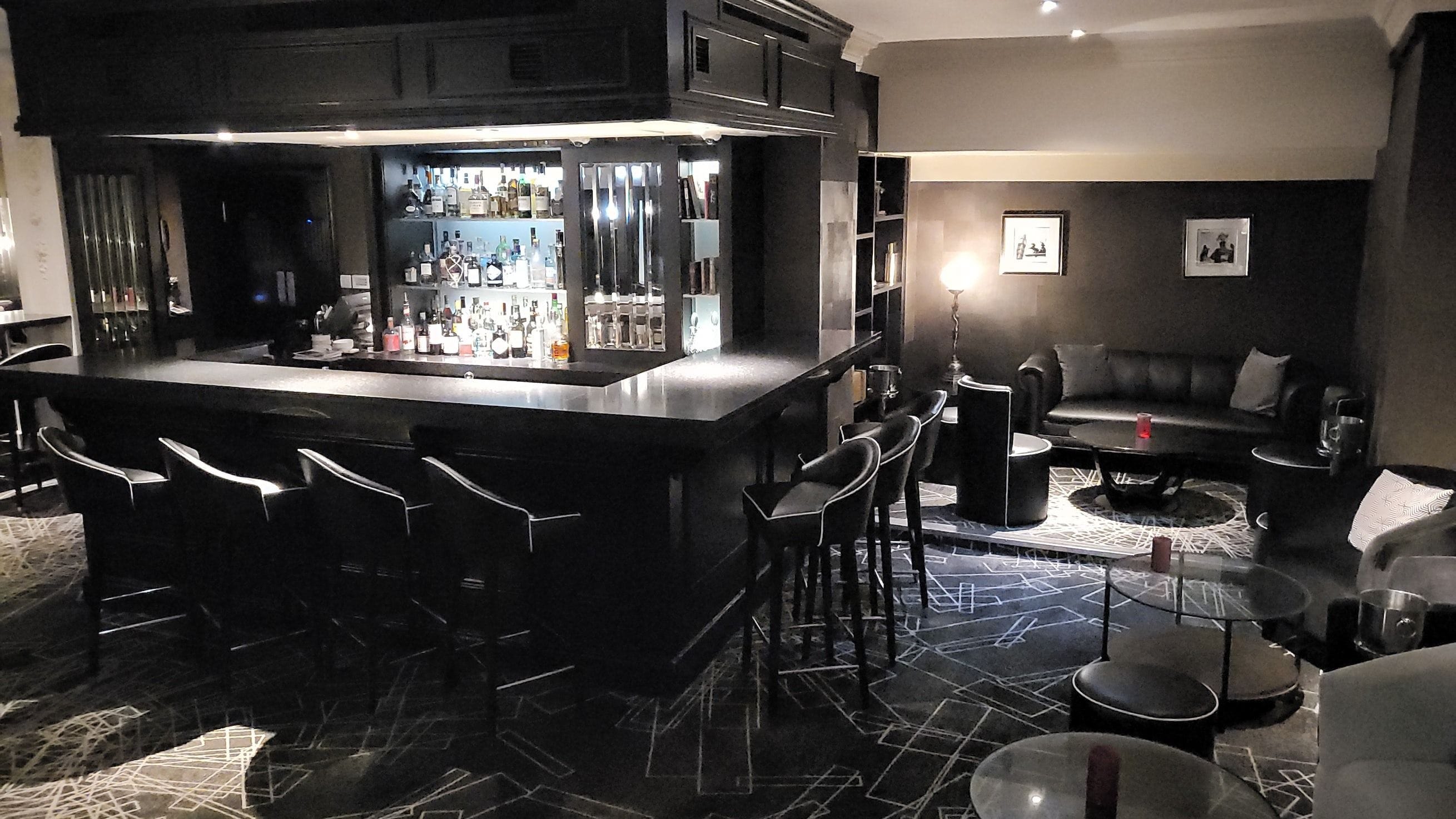 interior of the dilly green park cocktail bar