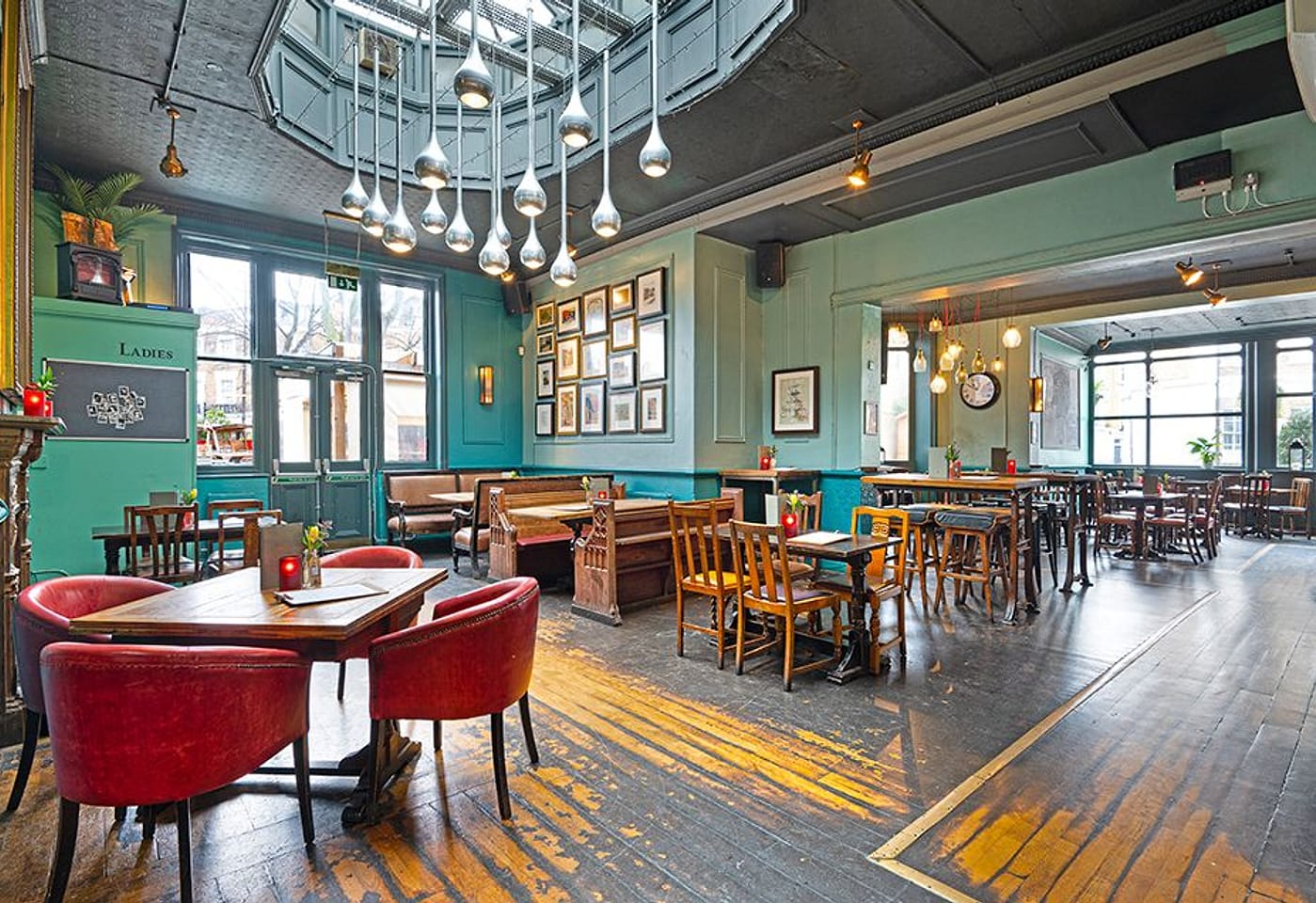 interior of edinboro castle camden bar in camden town london