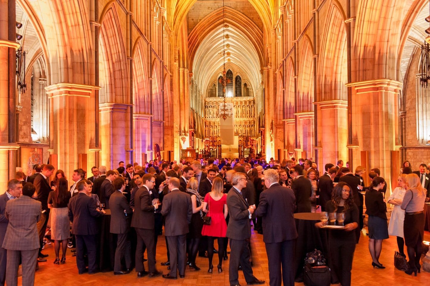 Southwark Cathedral The Nave London Bridge Christmas Party