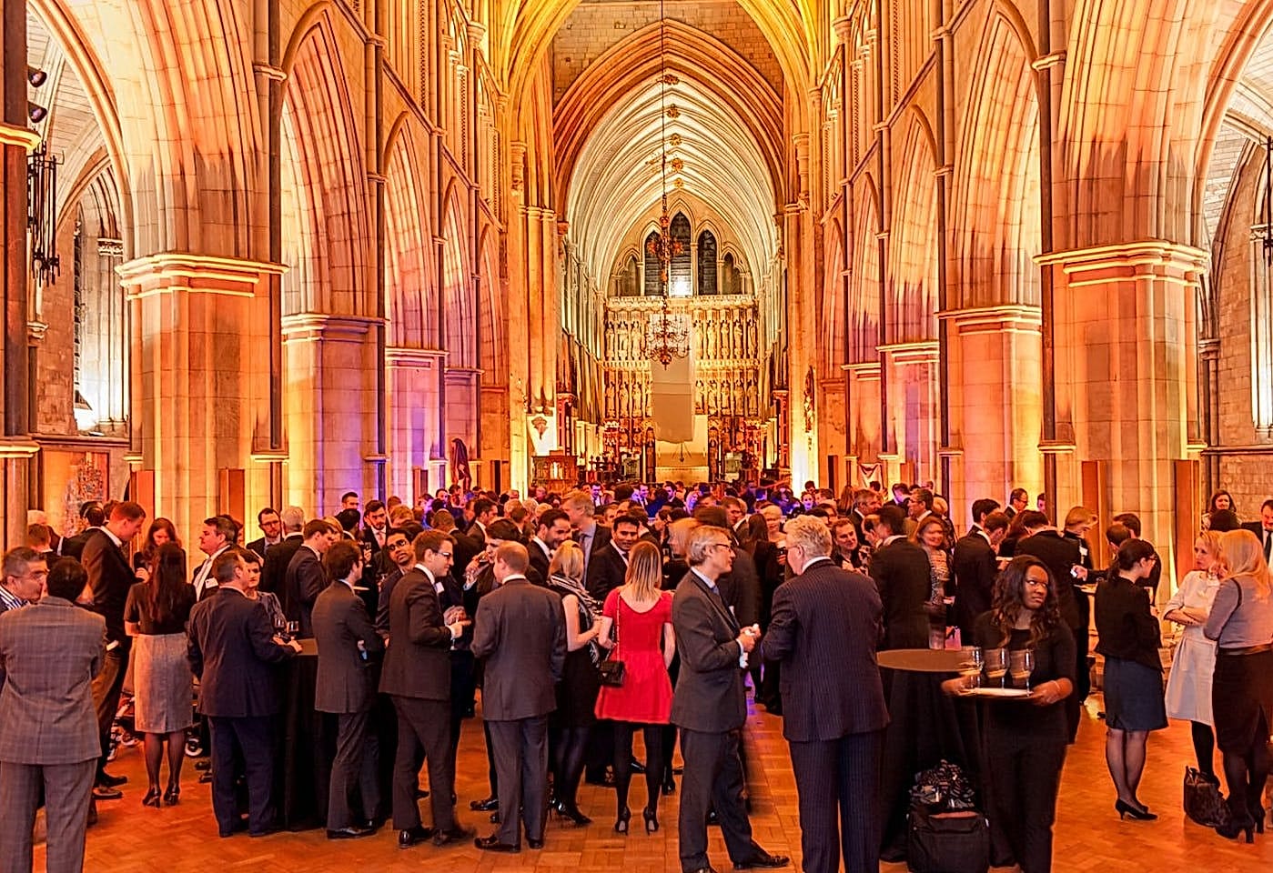 Southwark Cathedral The Nave London Bridge Christmas Party