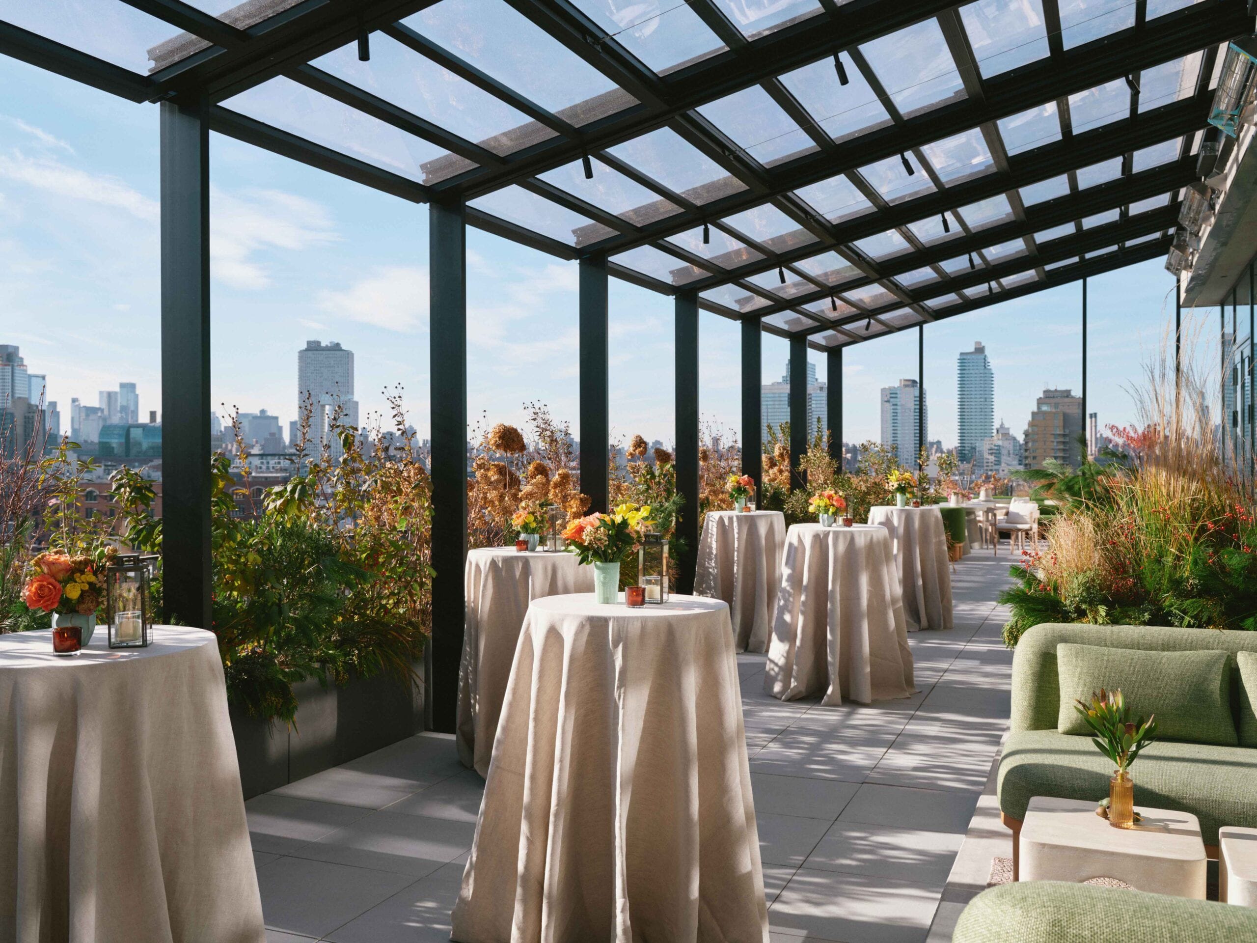 elnico brooklyn rooftop dining williamsburg private events nyc