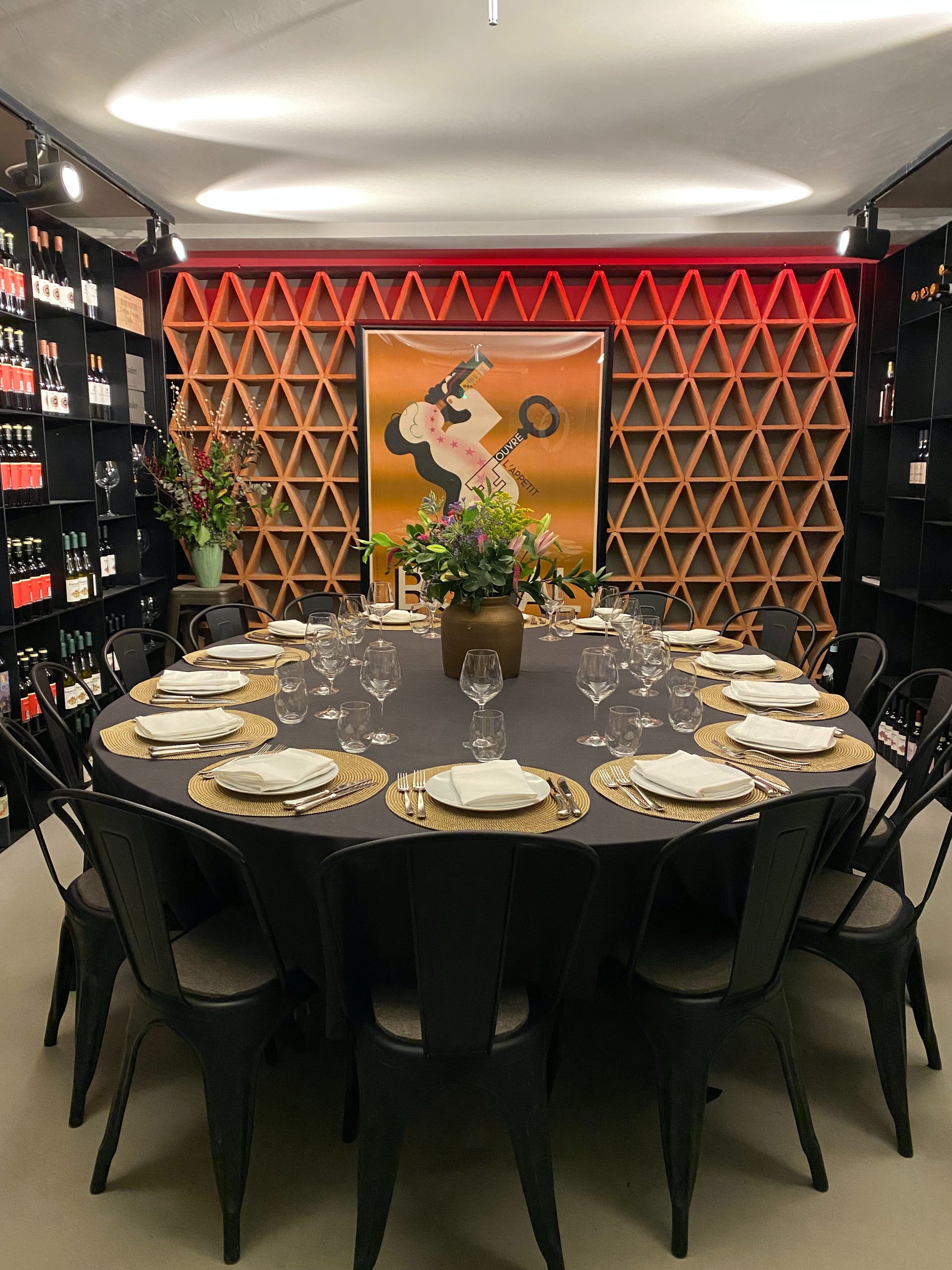 the wine room enoteca rosso kensington private dining london