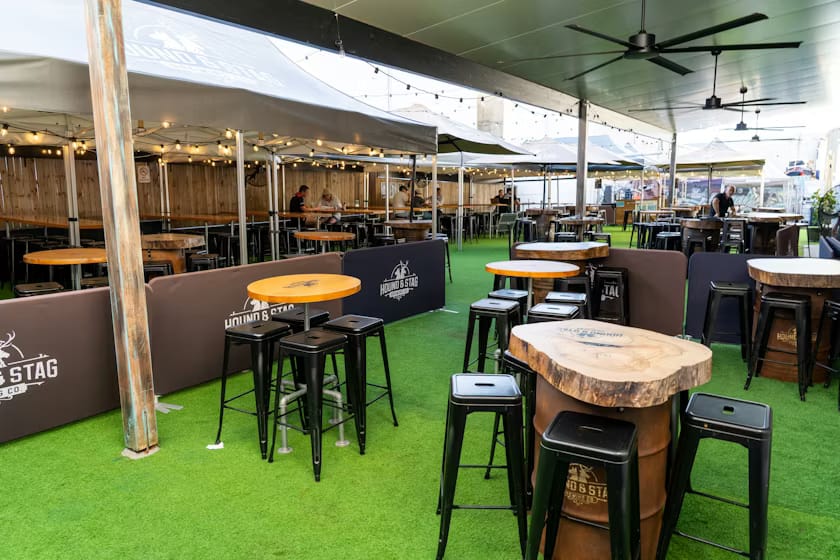 Entire/Section Beer Garden, Hound & Stag image 3