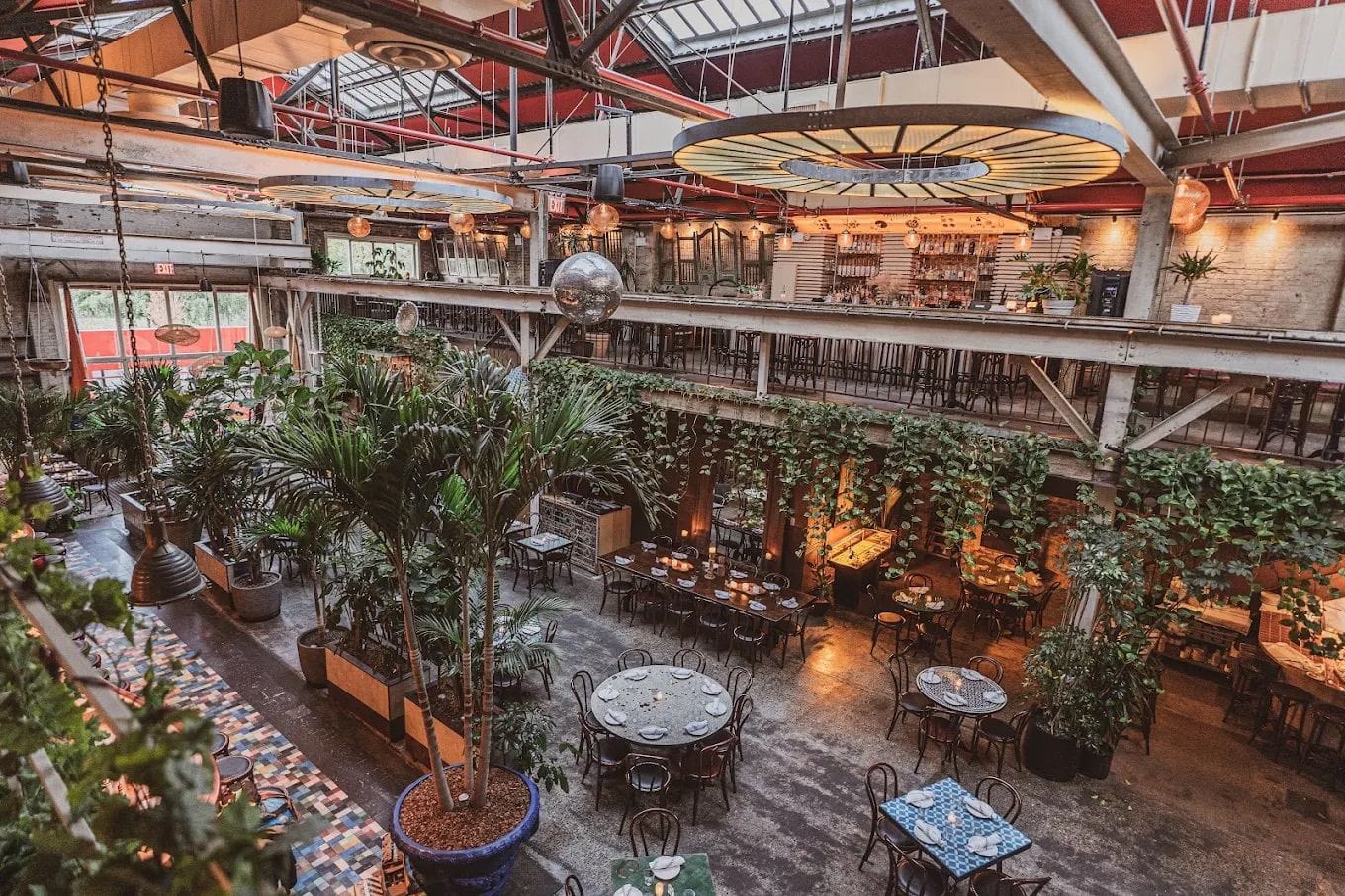 A spacious venue for larger-scale private dining in Williamsburg: Fandi Mata1