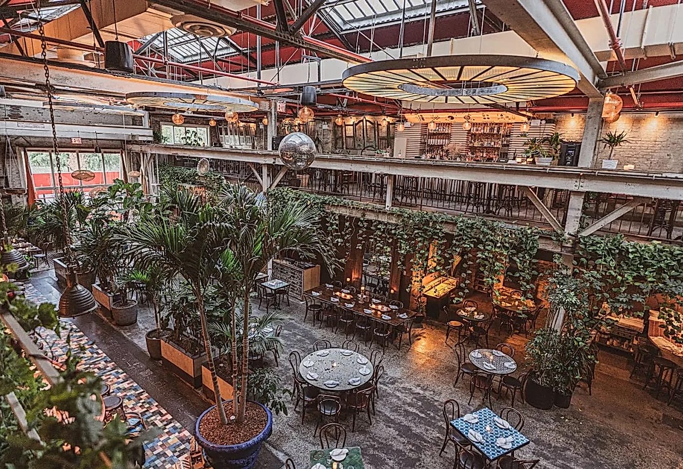 A spacious venue for larger-scale private dining in Williamsburg: Fandi Mata1