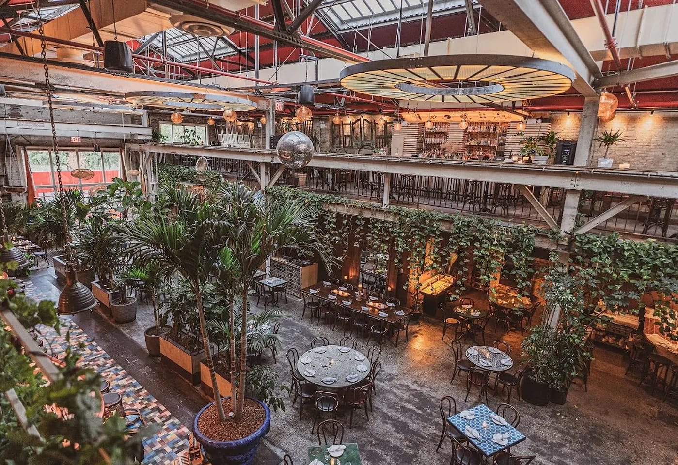 A spacious venue for larger-scale private dining in Williamsburg: Fandi Mata1