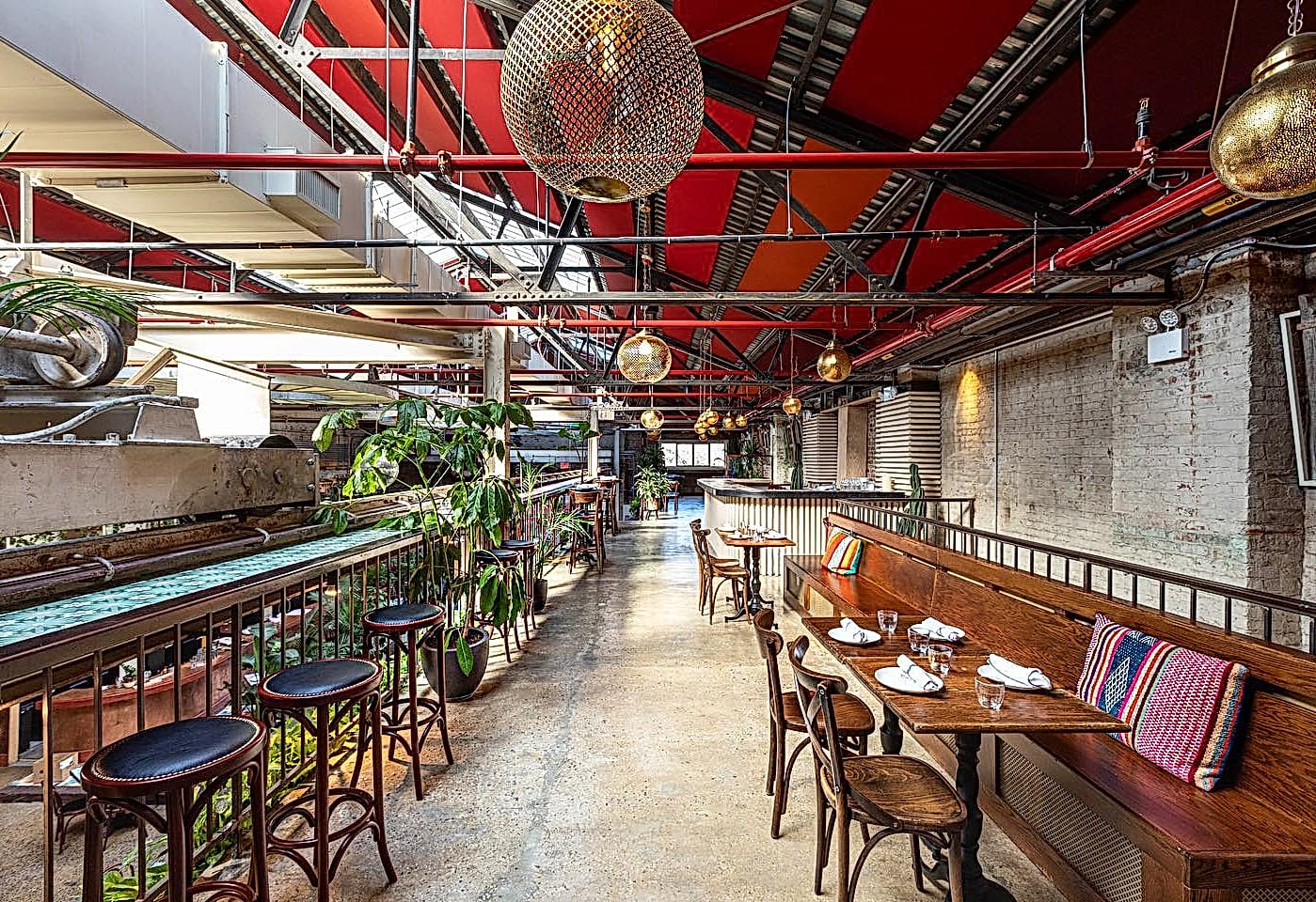 A spacious venue for larger-scale private dining in Williamsburg: Fandi Mata image 3