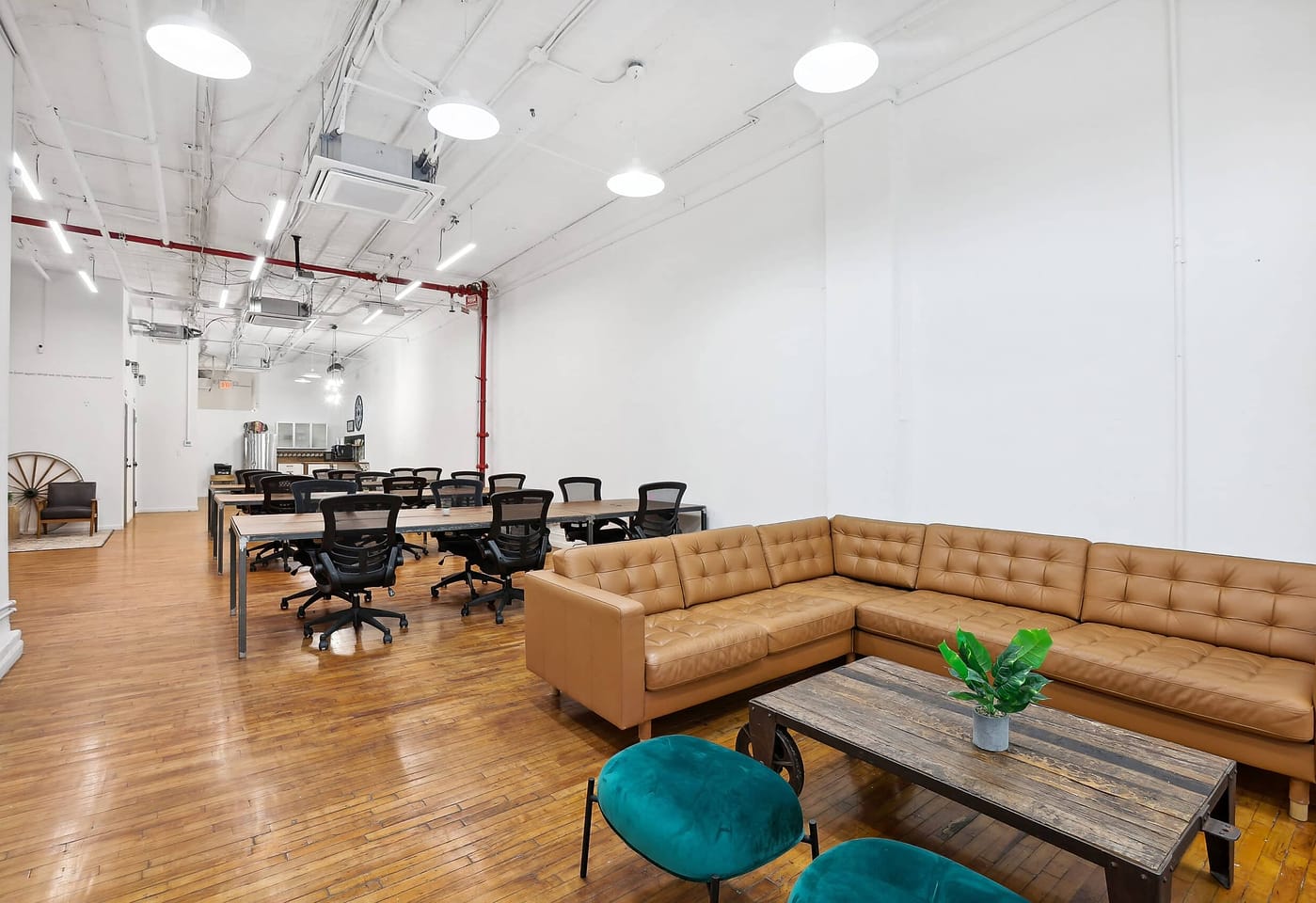 The event space at The Farm SoHo, a bar/bat mitzvah venue in NYC.