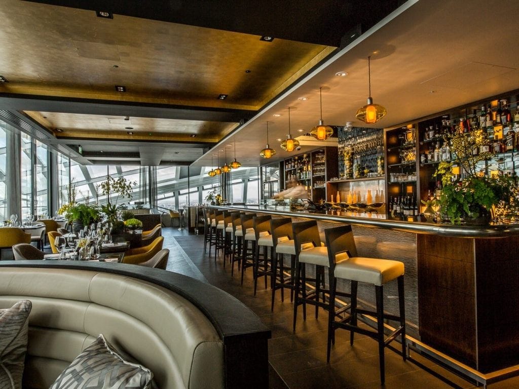 fenchurch sky garden london christmas dinner venues 1