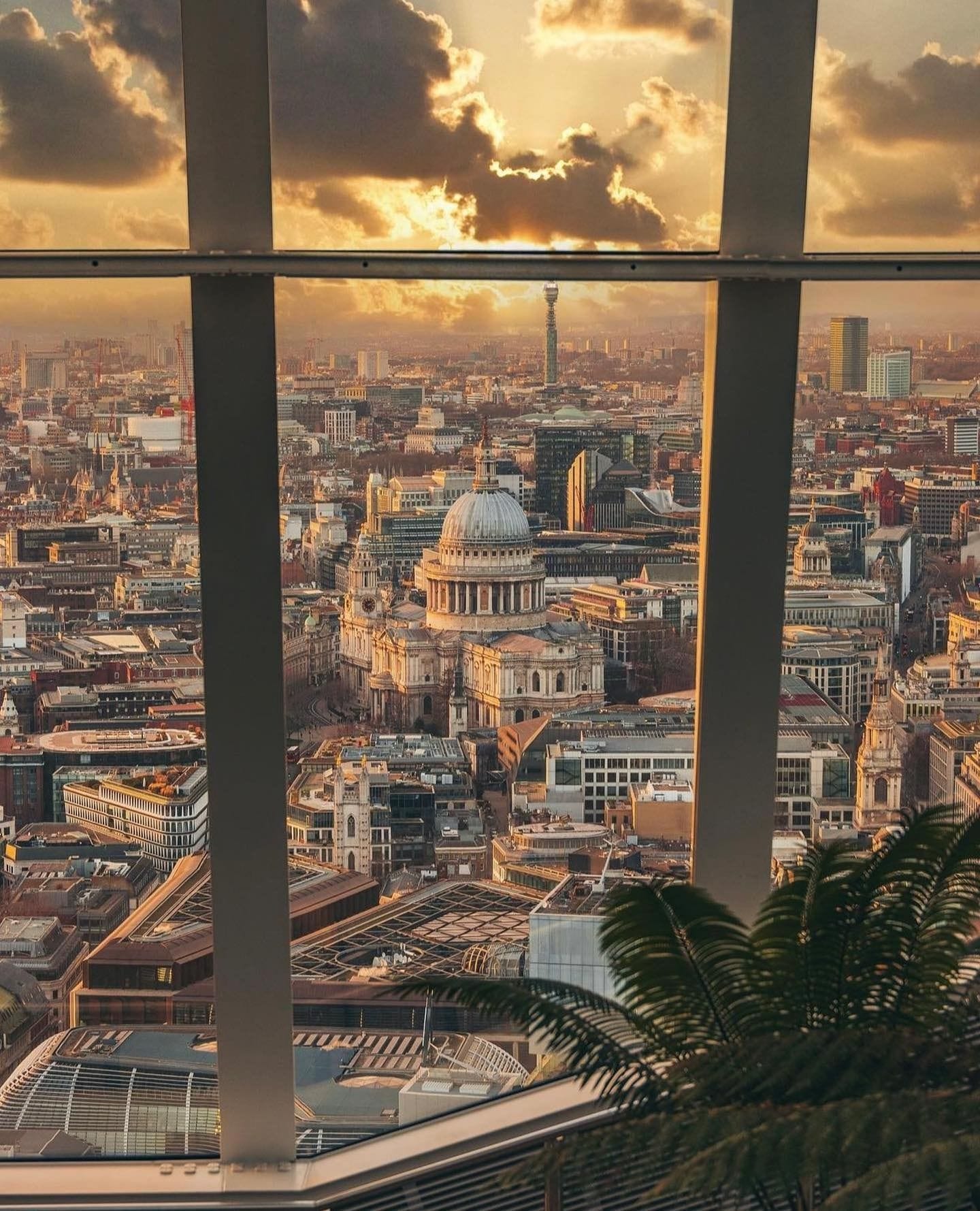 fenchurch sky garden london christmas dinner venues 3