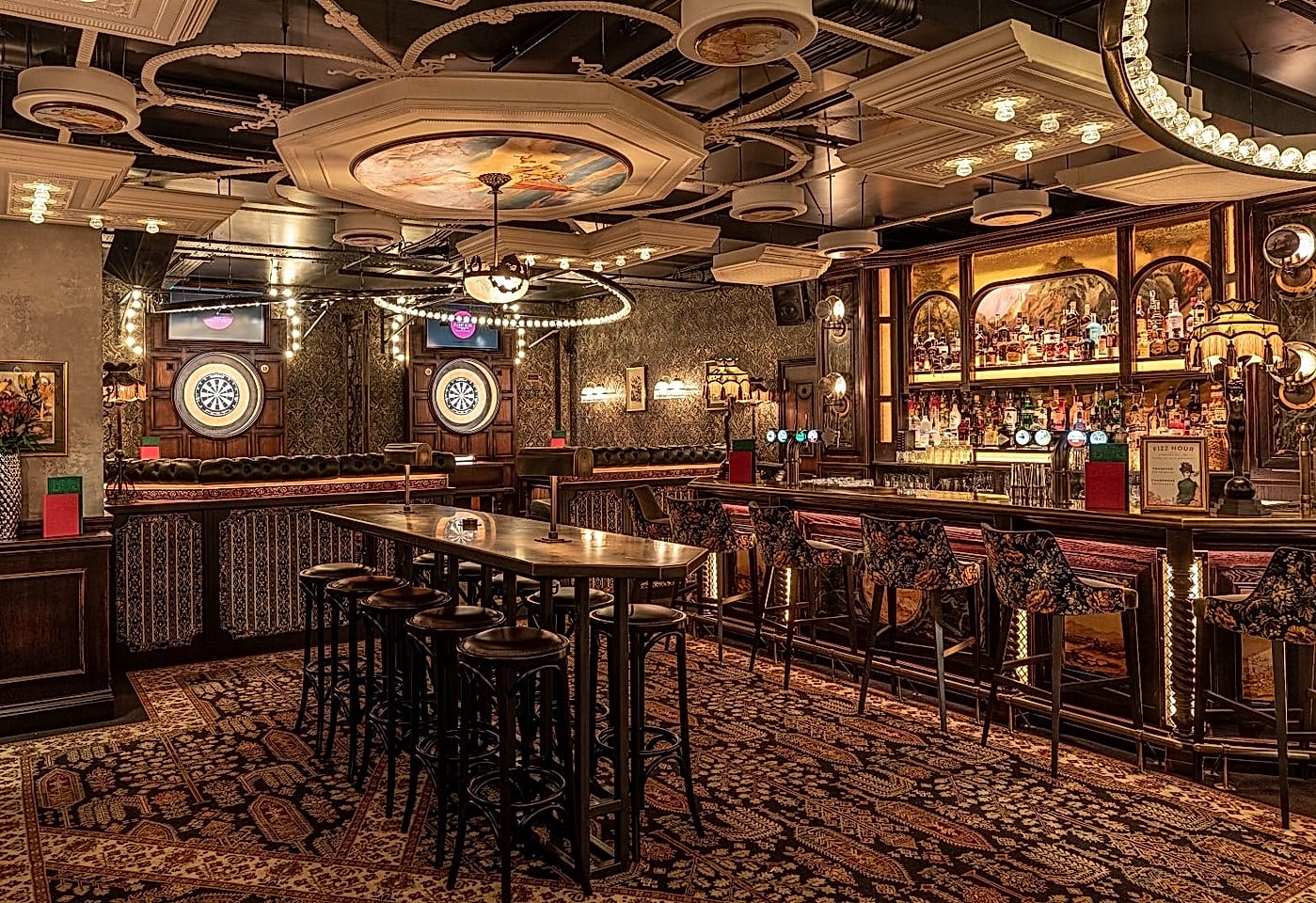 flight club birmingham cool bar