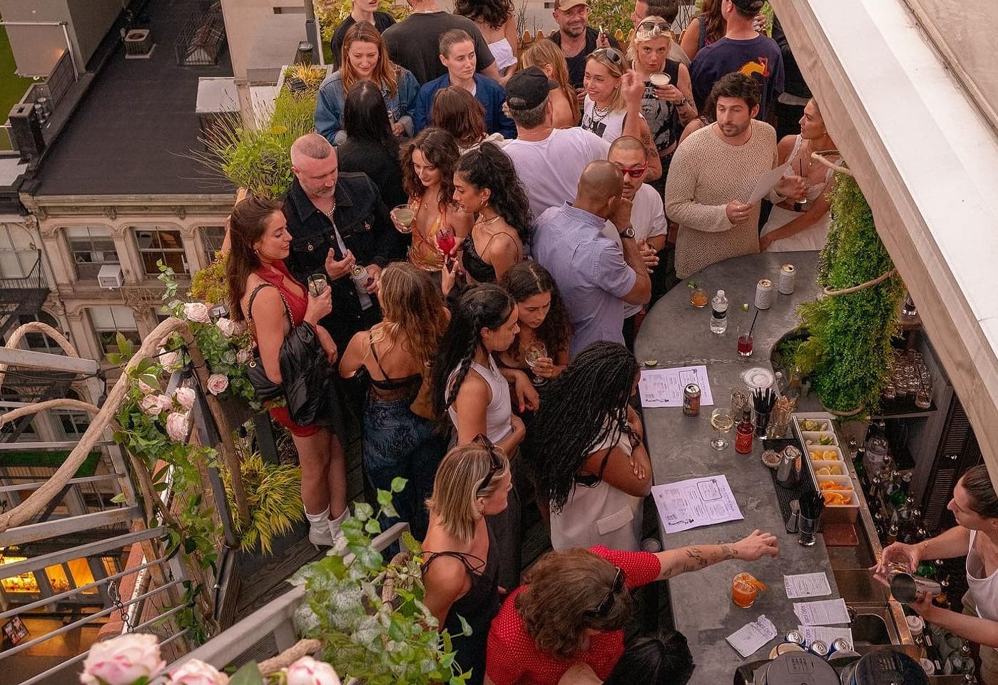 flower shop rooftop fidi rooftop bars private events