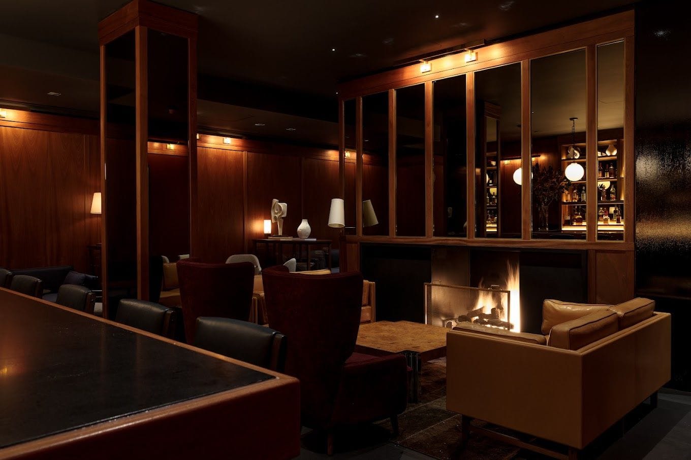 Order a drink and settle by the fireplace at this Tribeca cocktail bar: Galerie Bar  image 2