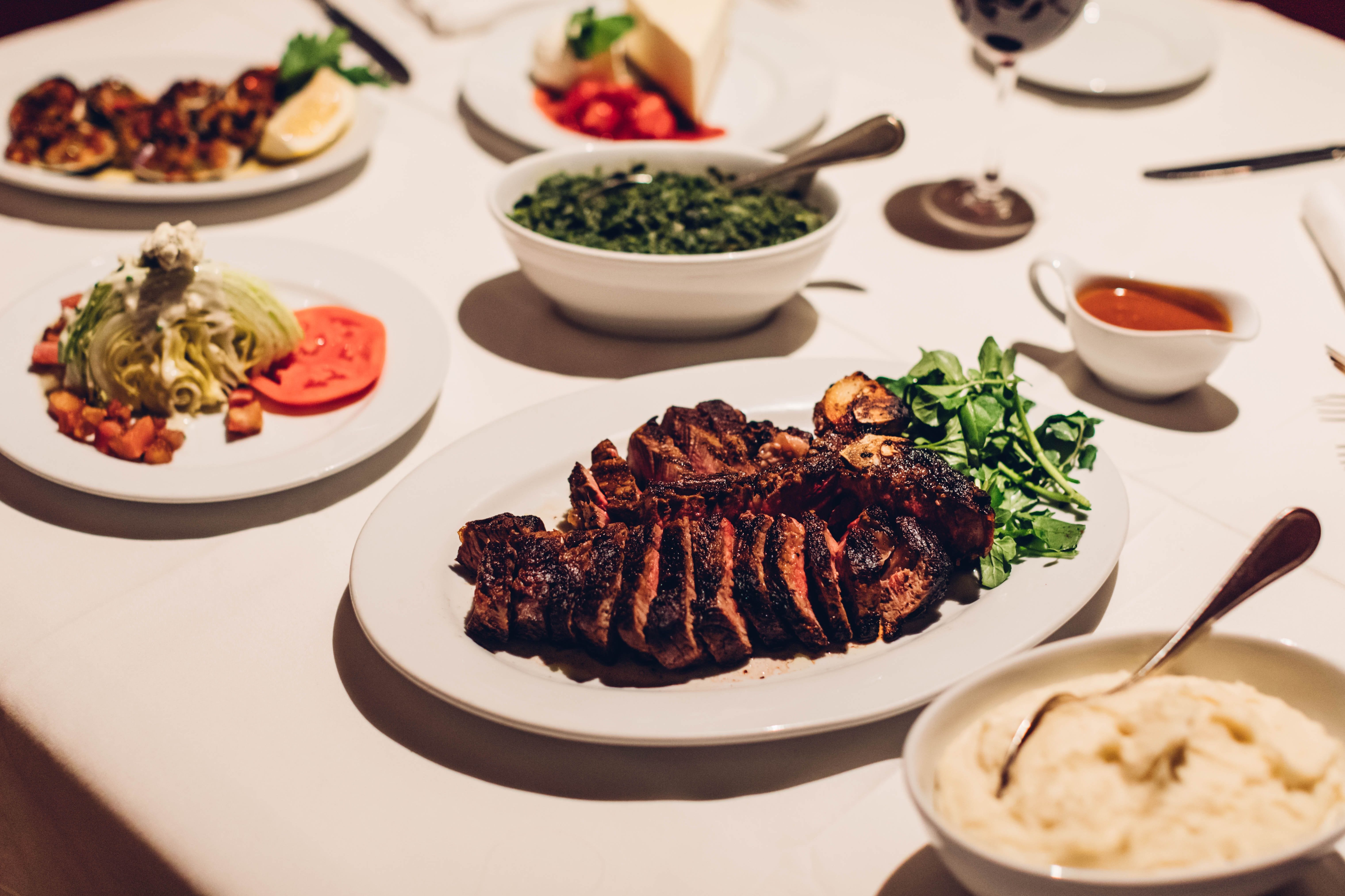 gallaghers steakhouse business dinner new york city work meal company office private event nyc