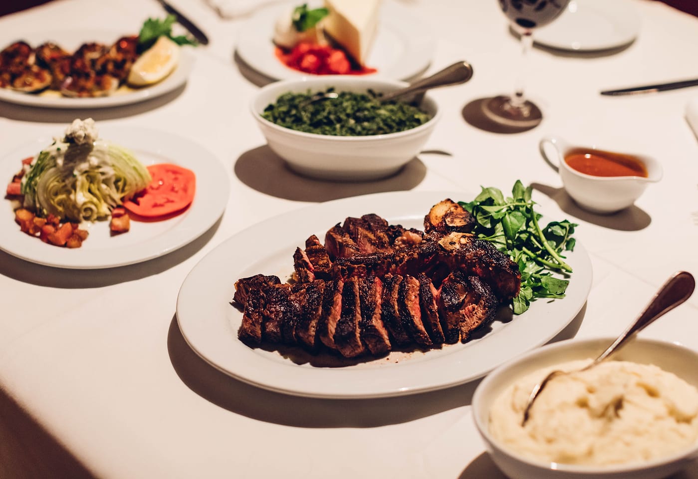 gallaghers steakhouse business dinner new york city work meal company office private event nyc