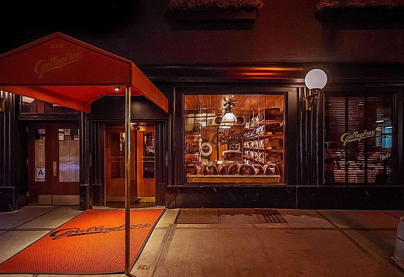 gallaghers steakhouse business dinner new york city work meal company office private event nyc